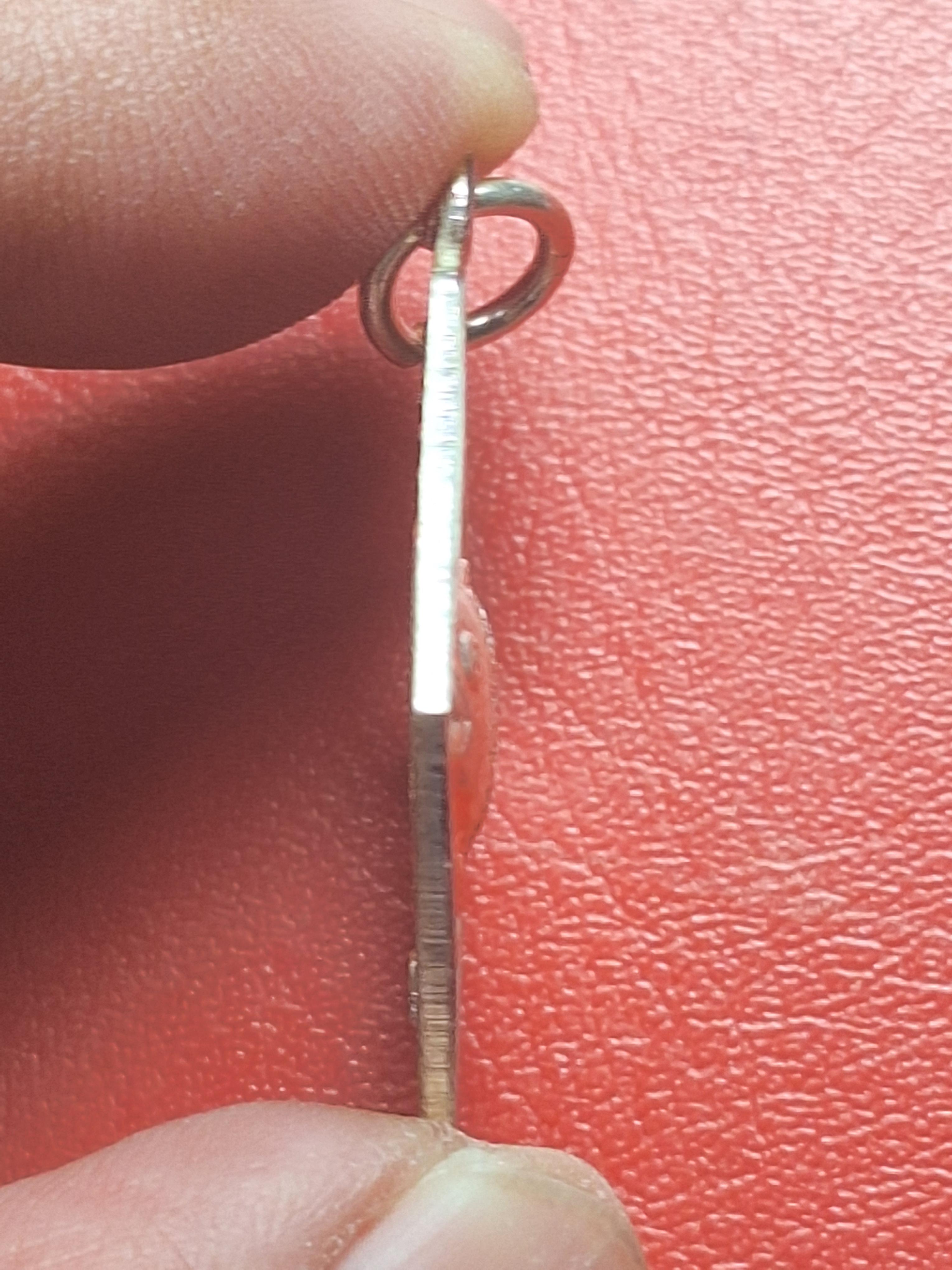 ปลาตะเพียน วัดดอนตูม รุ่นสอง เนื้อเงิน(องค์ที่4)