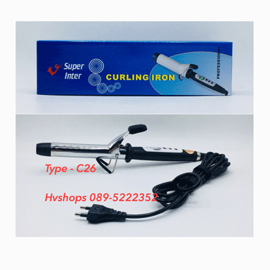 เครื่องม้วนโรลผมไฟฟ้า Super V Inter รุ่น Type-C26