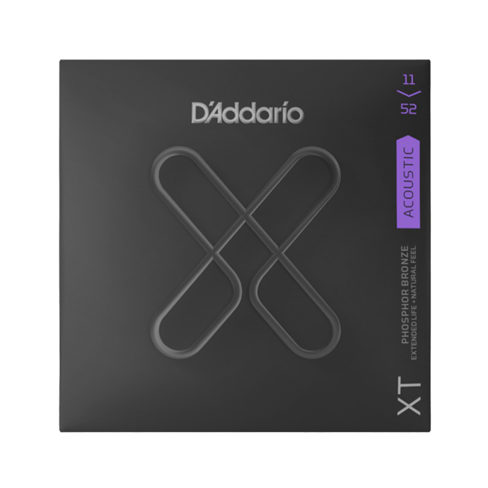 USA ของแท้100% ! สายกีต้าร์โปร่ง สายเคลือบพิเศษ D'Addario XTABR1152 เบอร์11 [ 011-.052 ] 80/20