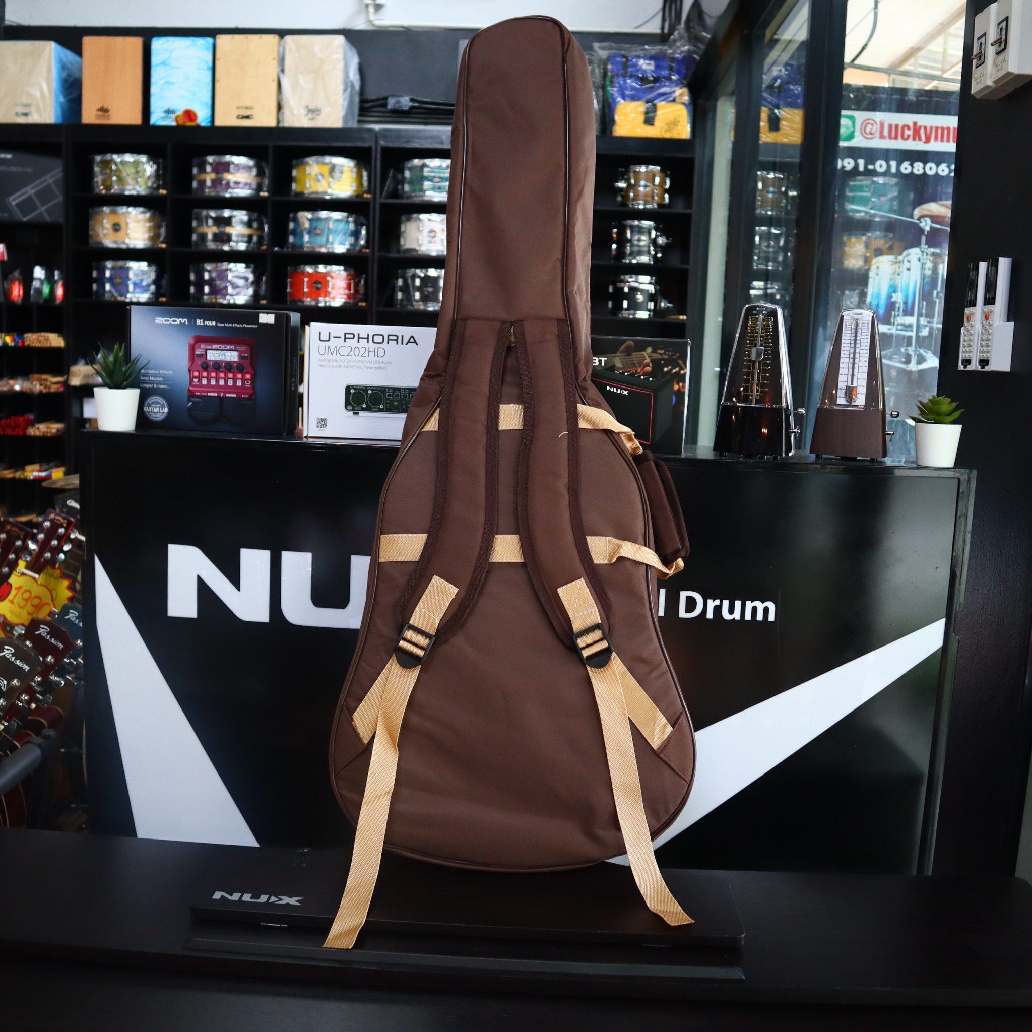 Yamaha กระเป๋ากีต้าร์โปร่ง 41 นิ้ว สีน้ำตาล เลือกสีได้ บุฟองน้ำหนา5 มิล กันกระแทกได้