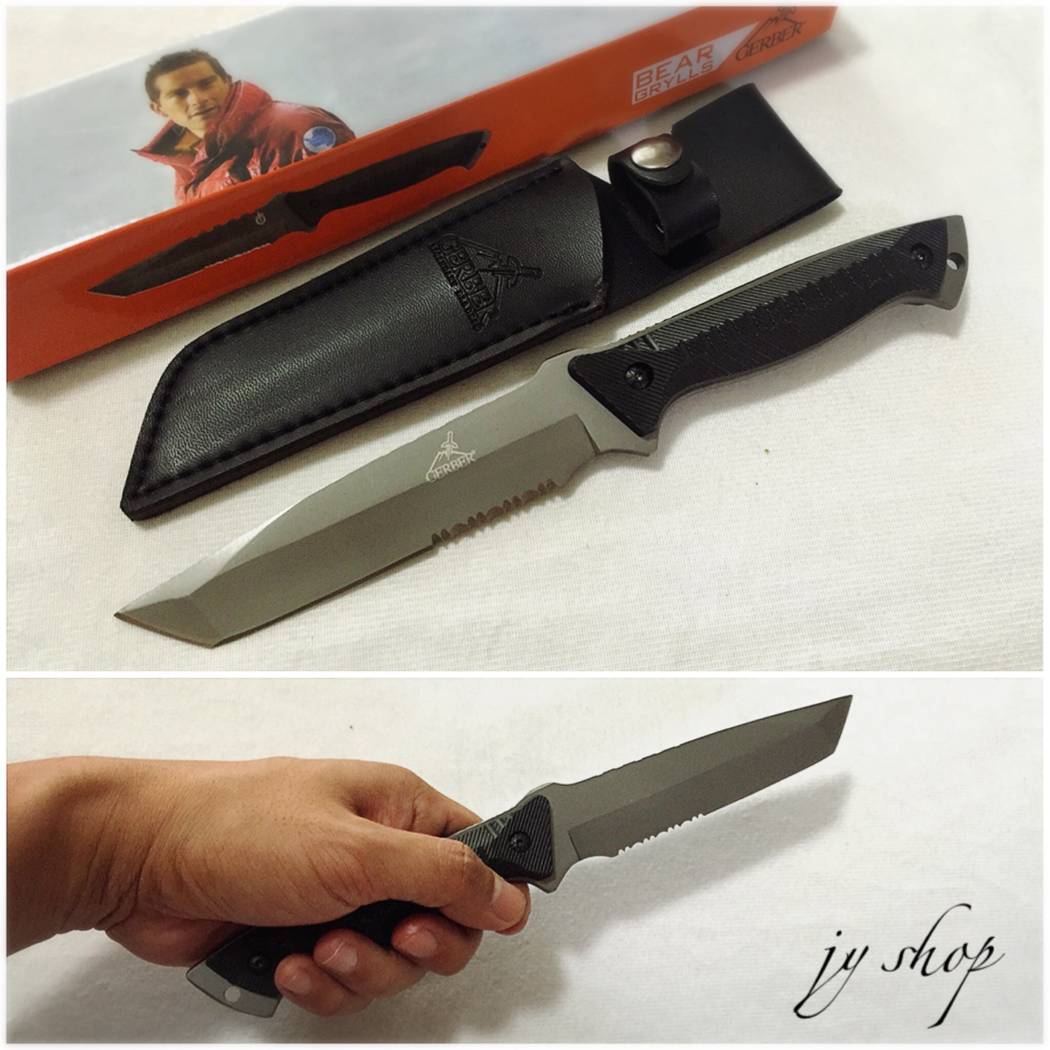 มีดใบตาย Gerber Bear Grylls 2