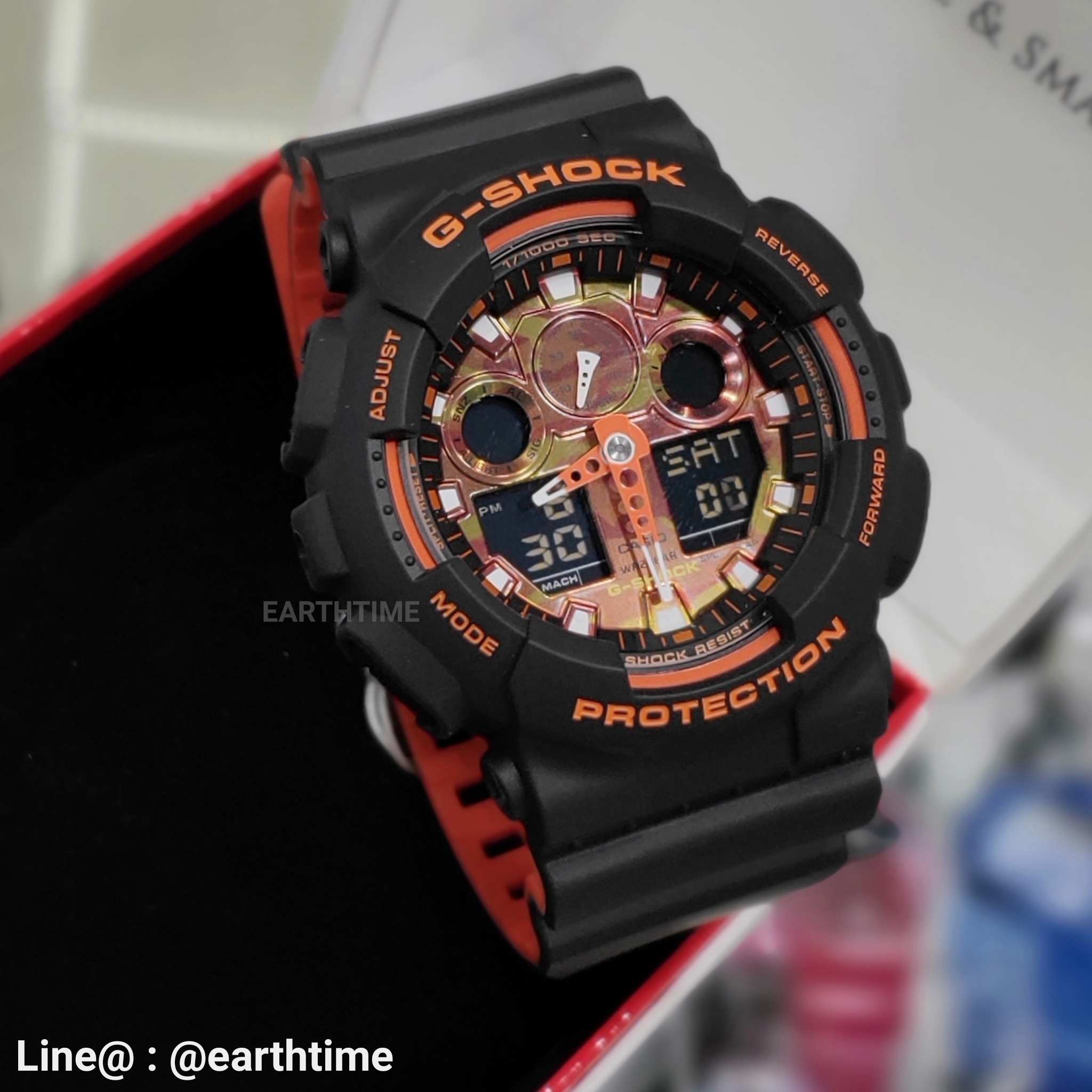 G-Shock ของใหม่แท้100% รับประกัน 1 ปี GA-100BR-1ADR