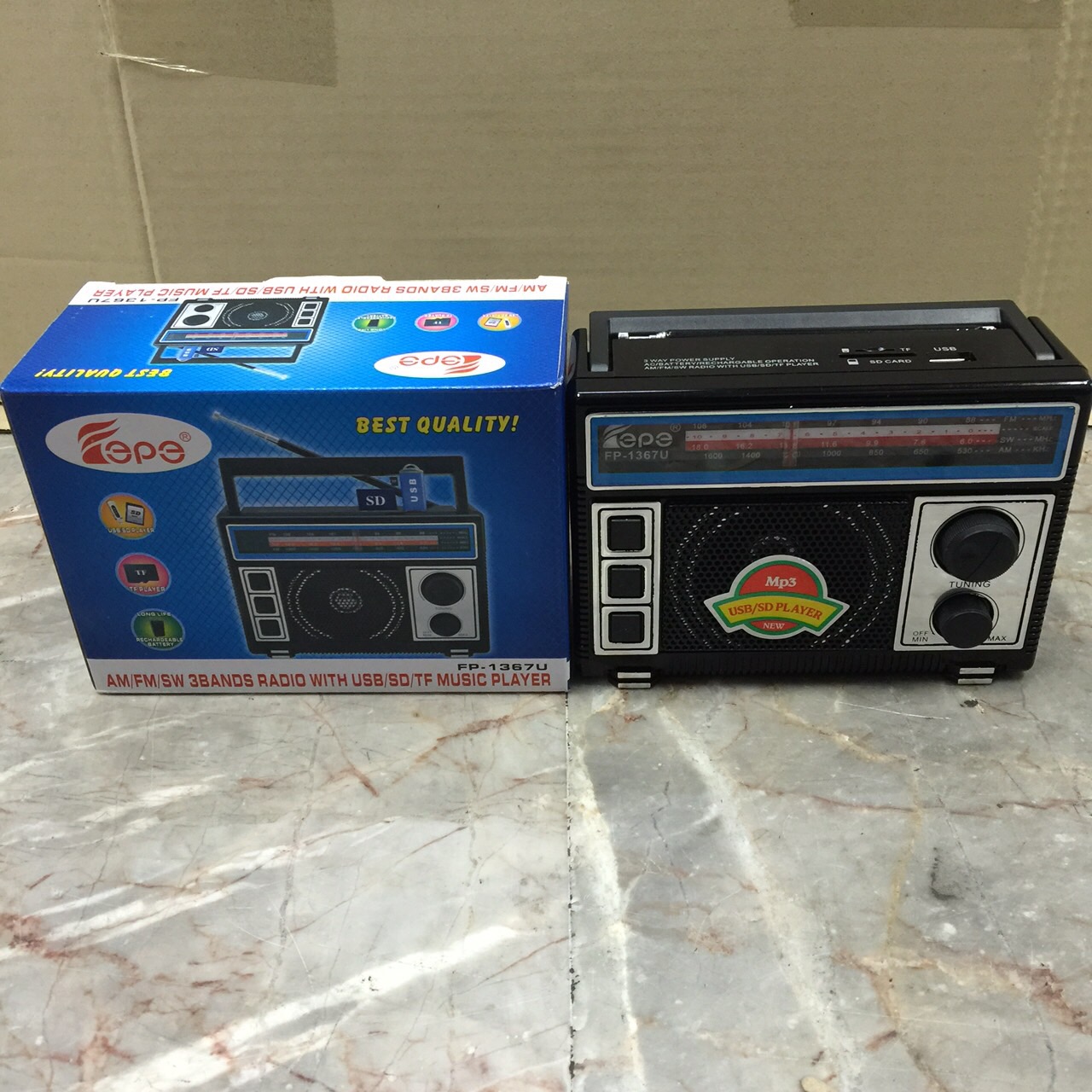 วิทยุ fm FEPE รุ่น FP-1367U