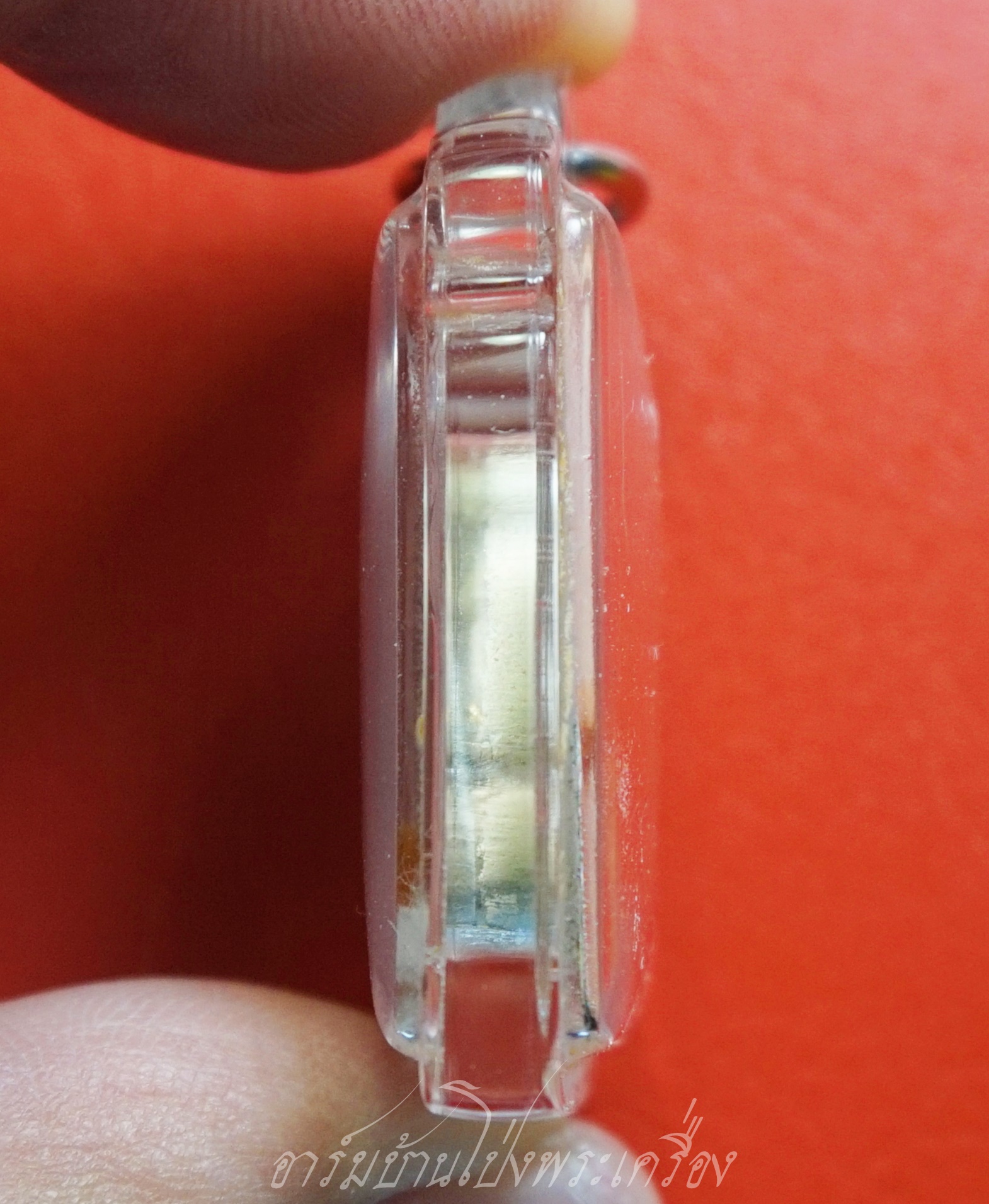 หลวงปู่แผ้ว วัดรางหมัน รูปถ่ายซีเปีย ที่ระลึกครบ๘รอบ อายุ๙๖ปี หลังปิดตา(องค์ที่18)