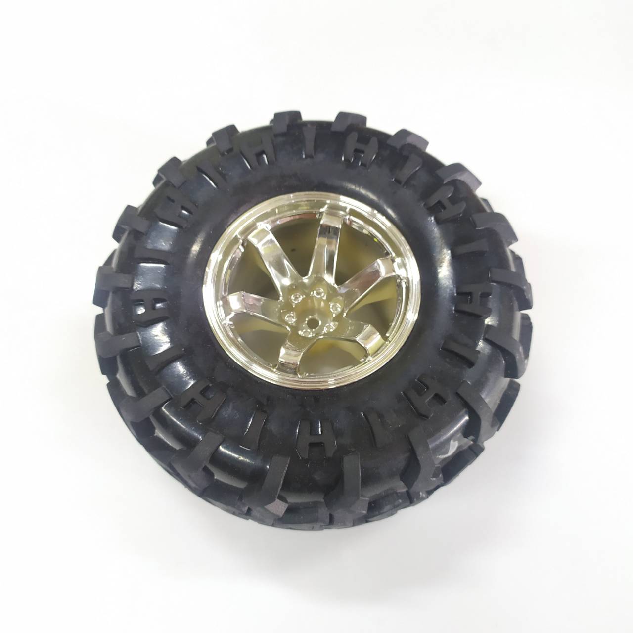 ล้อยาง RC 130x60mm ใช้คู่กับคัปปิ้งทองเหลือง (RC1/10)