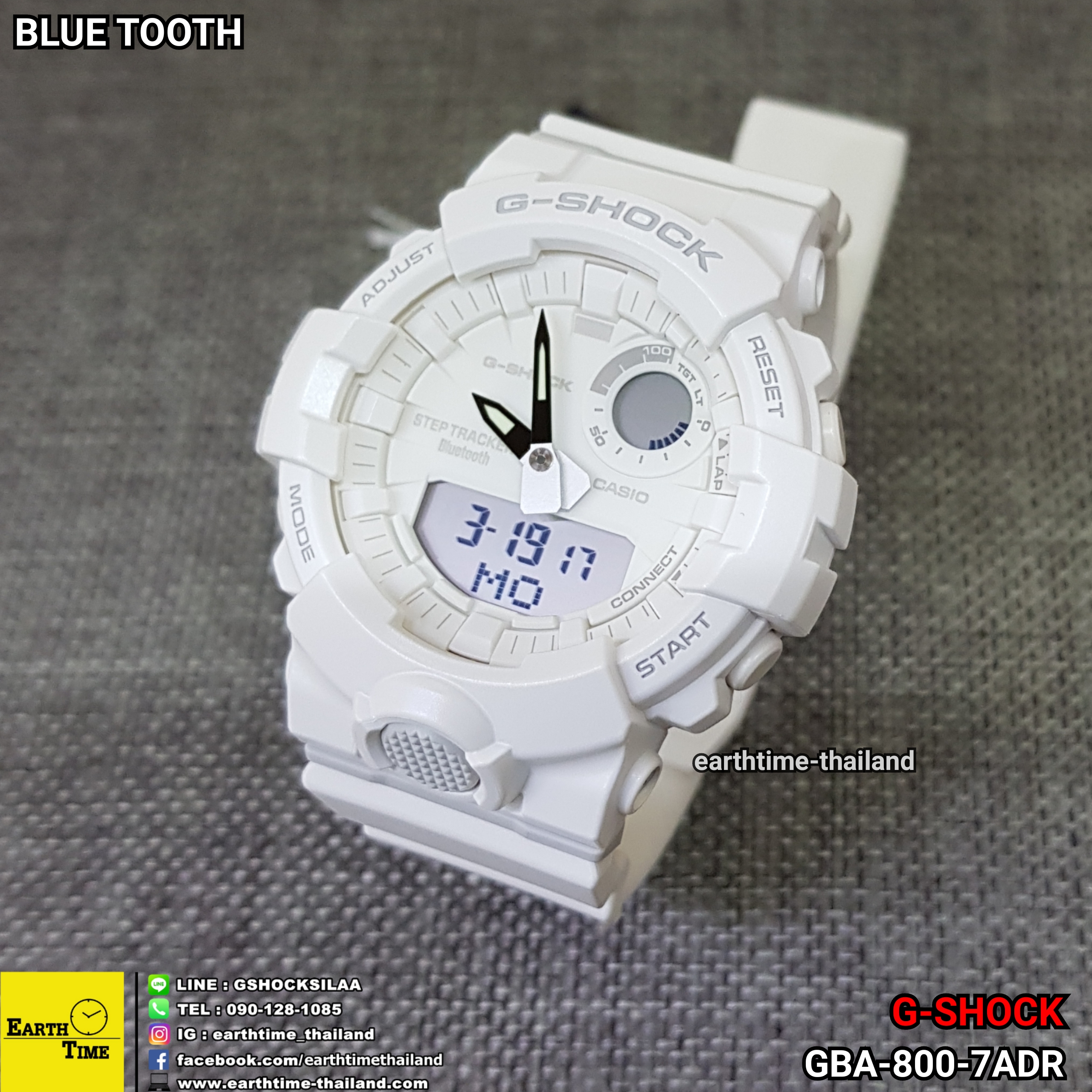 G-Shock Step Tracker and Bluetooth ของใหม่แท้100% รับประกัน 1 ปี รุ่น GBA-800-7ADR