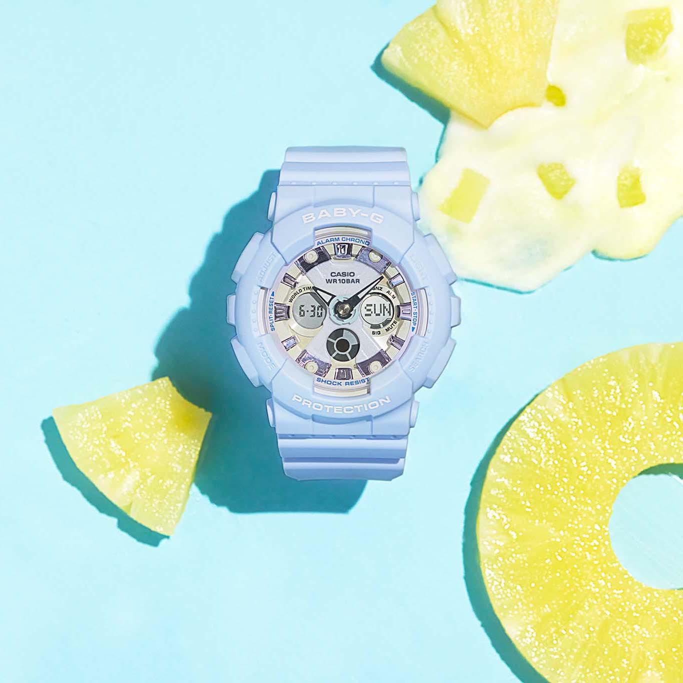 Baby-G BA-130WP-2A l BA-130 Series l ของใหม่แท้100% รับประกัน 1 ปี