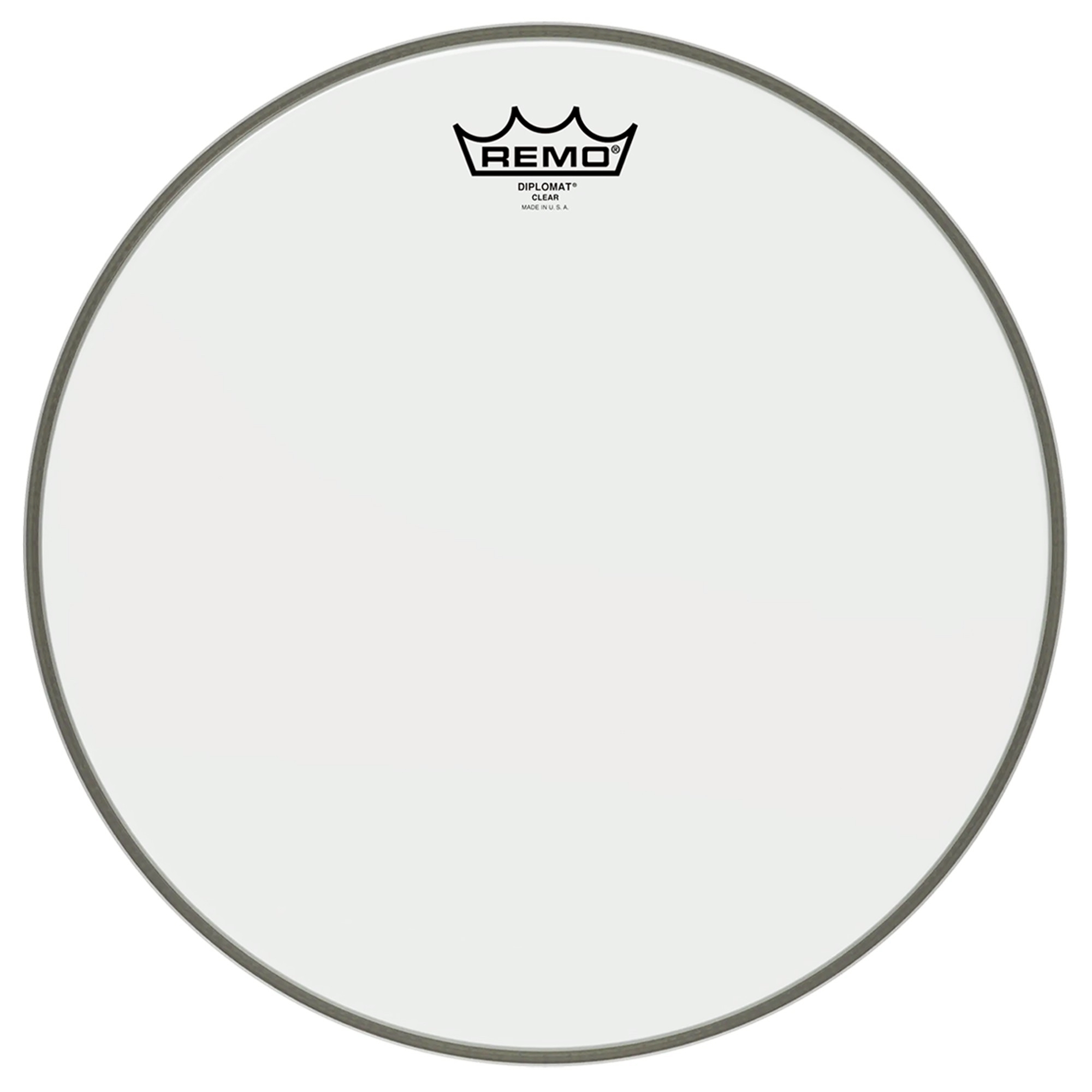 🥁หนังกลอง REMO รุ่น Ambassador Clear หนังทอมด้านตี หนังใสชั้นเดียว หนา10mil Mylar ใช้งานได้หลายแนวเพลง เป็นได้ทั้งหนังบนและล่าง