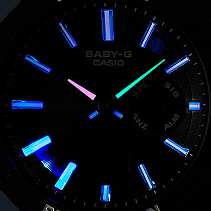 Baby-G BGA-255 Series featuring the Neon Illuminator ของใหม่แท้100% รับประกัน 1 ปี BGA-255-7A