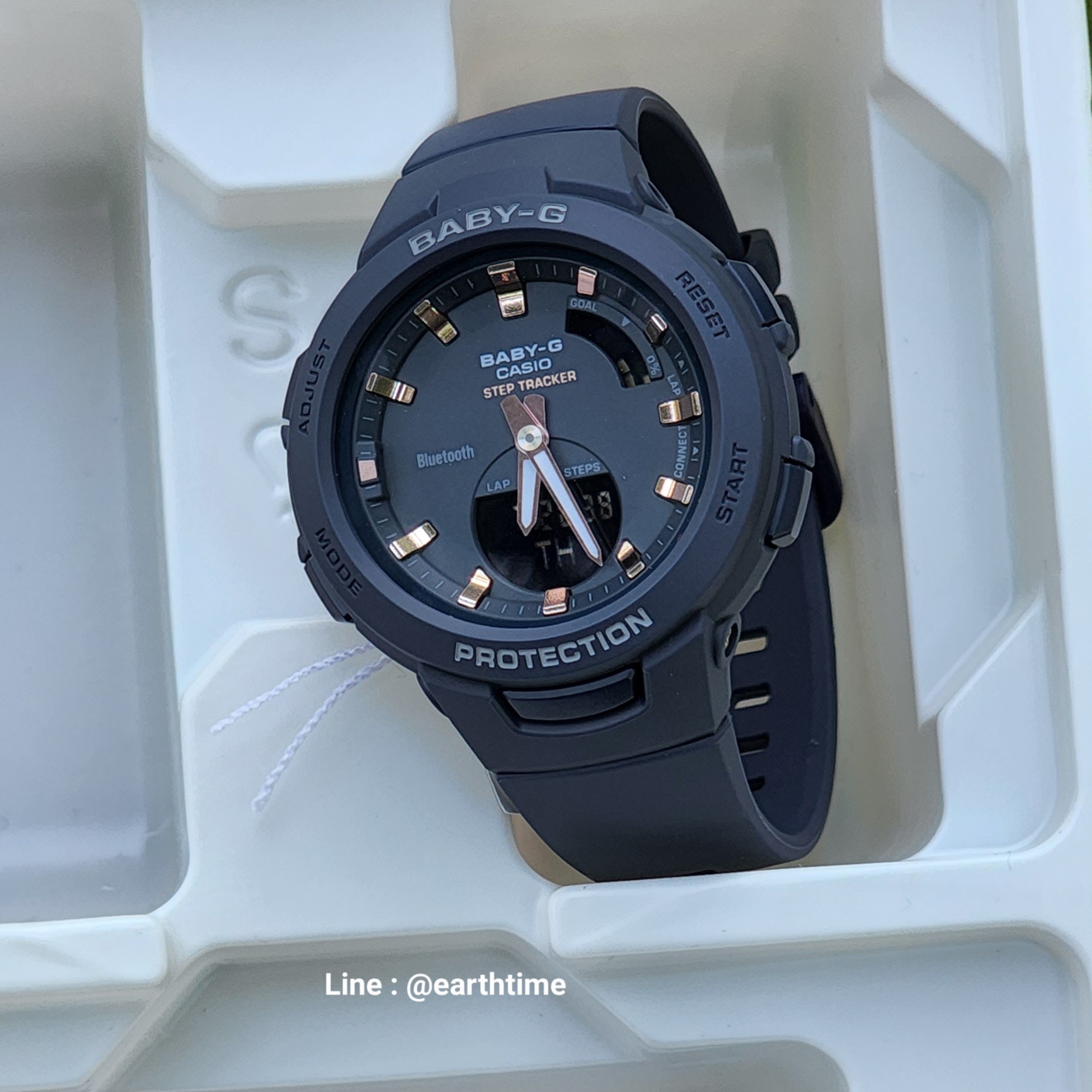 Baby-G Step Tracker and Bluetooth ของใหม่แท้100% รับประกัน 1 ปี รุ่น BSA-B100-2A