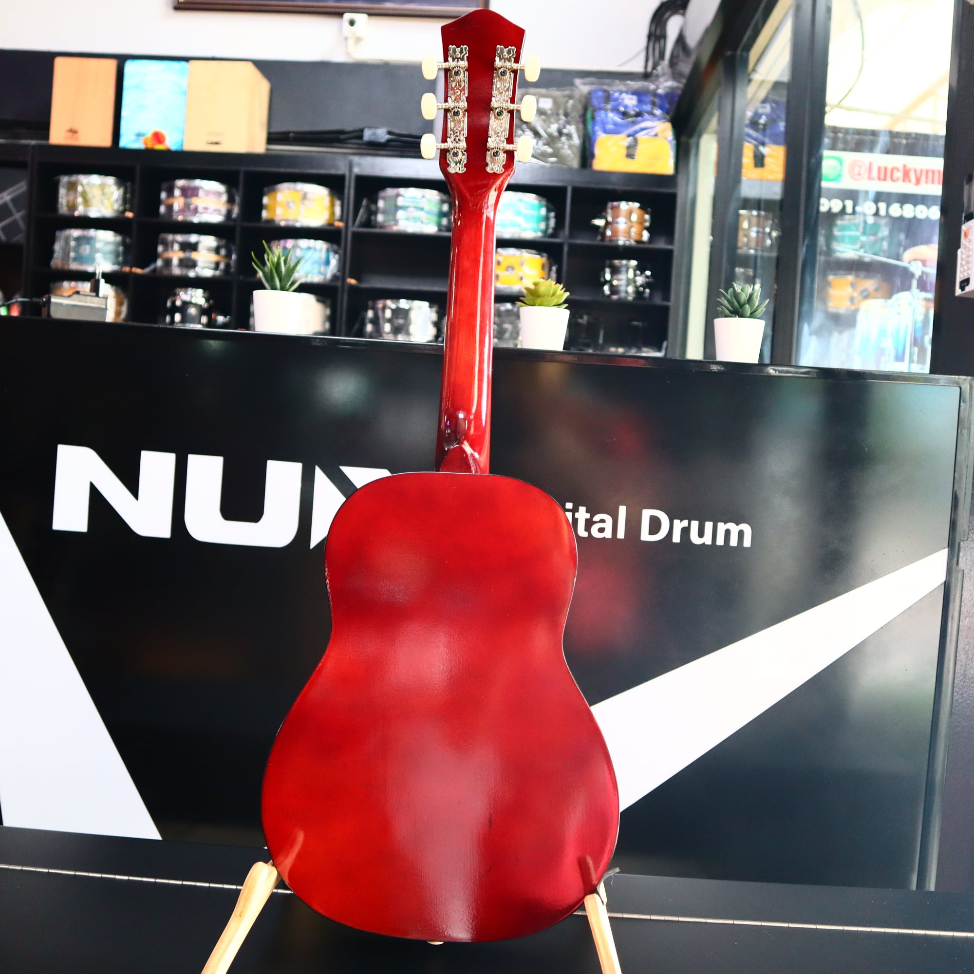 กีต้าร์โปร่ง Passion 34นิ้ว สีไม้