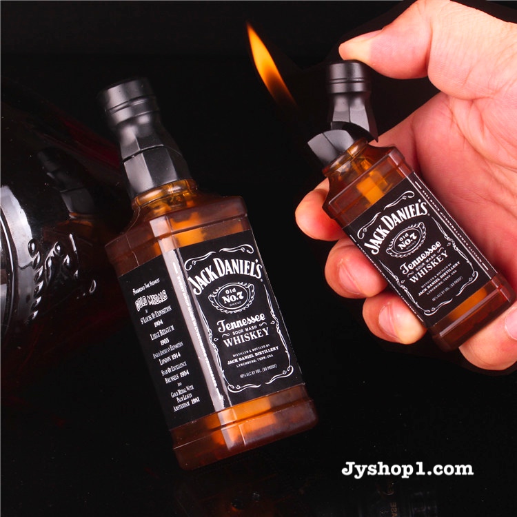 ไฟแช็ค ไฟเปลว ทรงขวด รุ่น JD พร้อมส่ง ราคาถูก