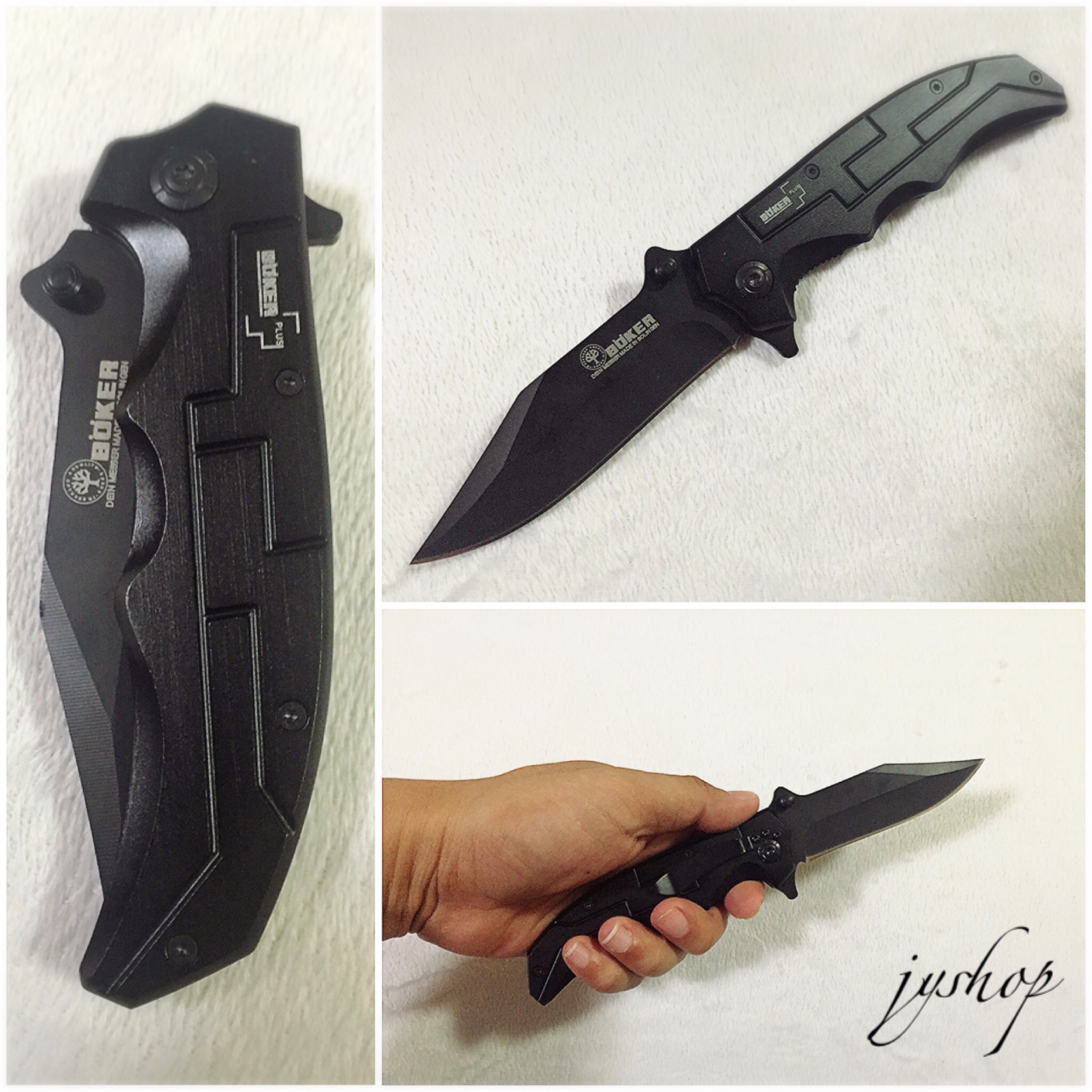 มีดพับ Boker Plus