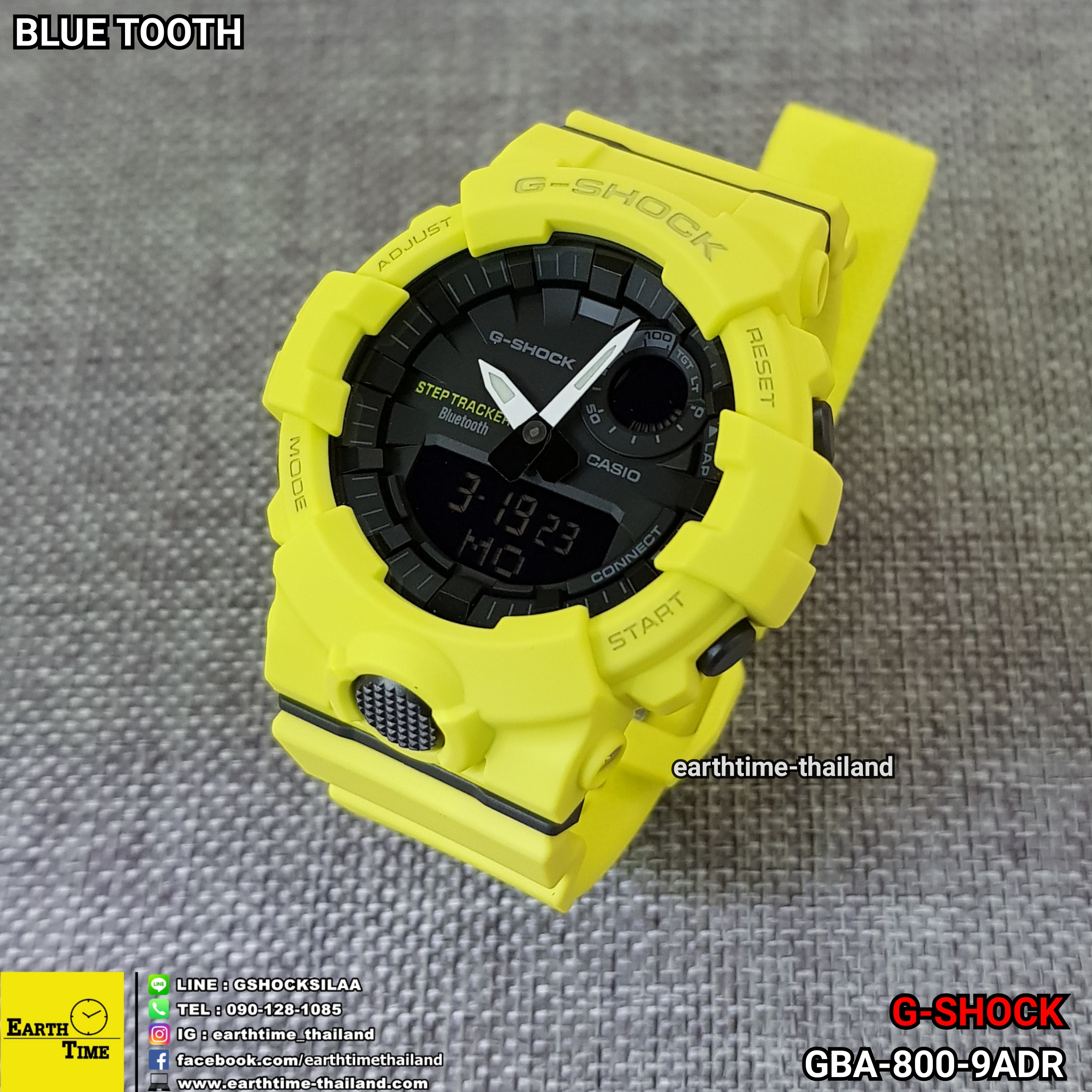 G-Shock Step Tracker and Bluetooth ของใหม่แท้100% รับประกัน 1 ปี รุ่น GBA-800-9ADR
