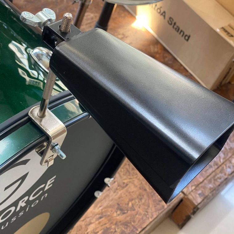 คาวเบล มีให้เลือก 3 ขนาด สีดำคาเบลล์ พร้อมขาจับ อุปกรณ์ กลองชุด เสียงแน่น กังวาล พร้อมส่งจากไทย🛑