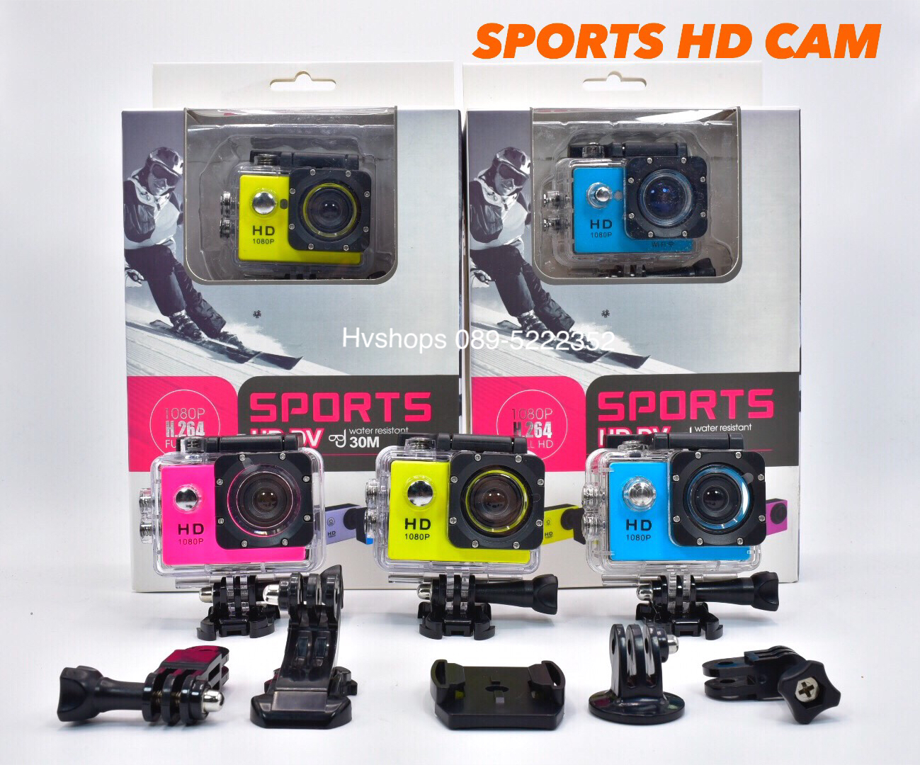 กล้องติดรถ Sports HD Cam รุ่น H.264