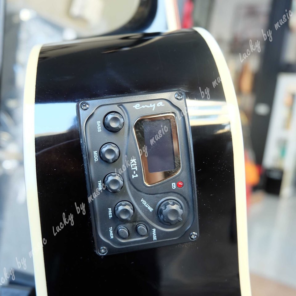 กีต้าร์โปร่งไฟฟ้า Enya Ed18 EQ สีไม้