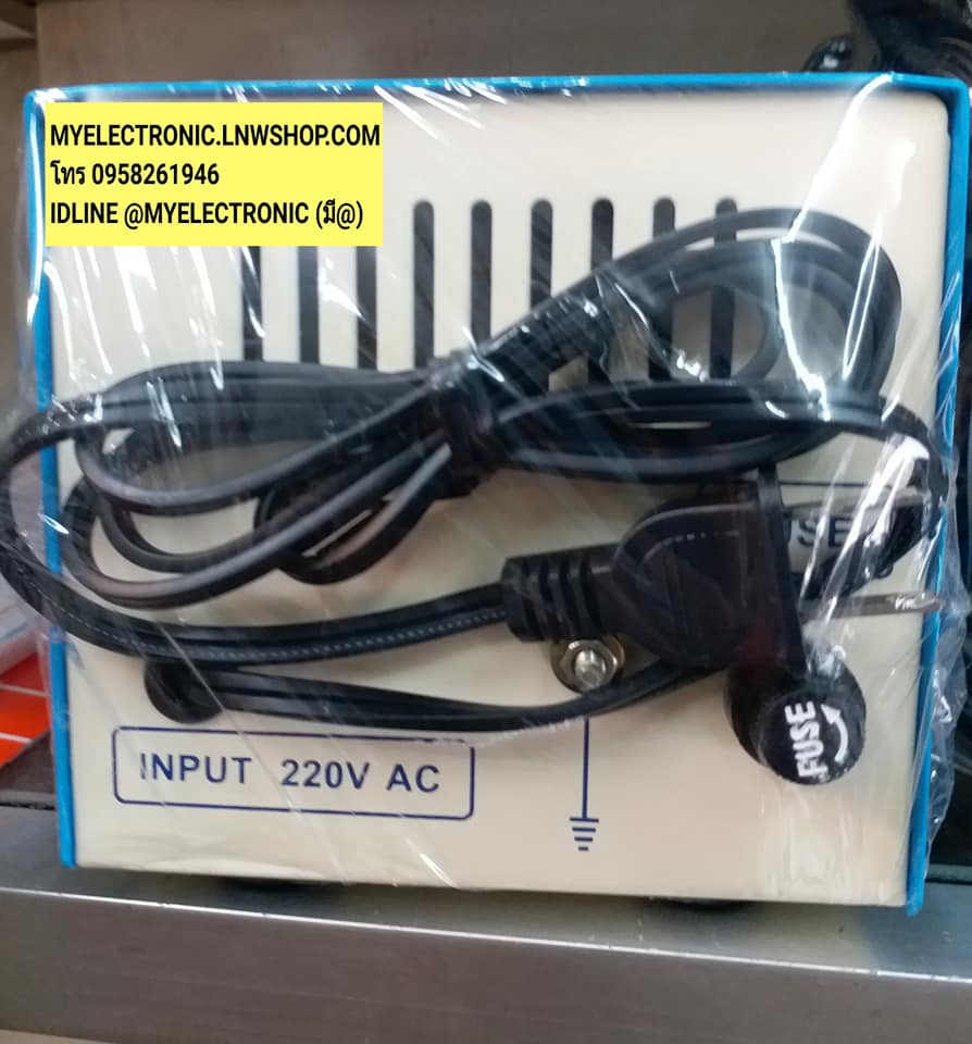 หม้อแปลง110V500Wรุ่นF500หม้อแปลง220Vแปลงไฟเป็น110V500Wรุ่นF-500 ยี่ห้อSIAM NEONLINEยี่ห้อสยามนีออนราคาตัวล่ะ