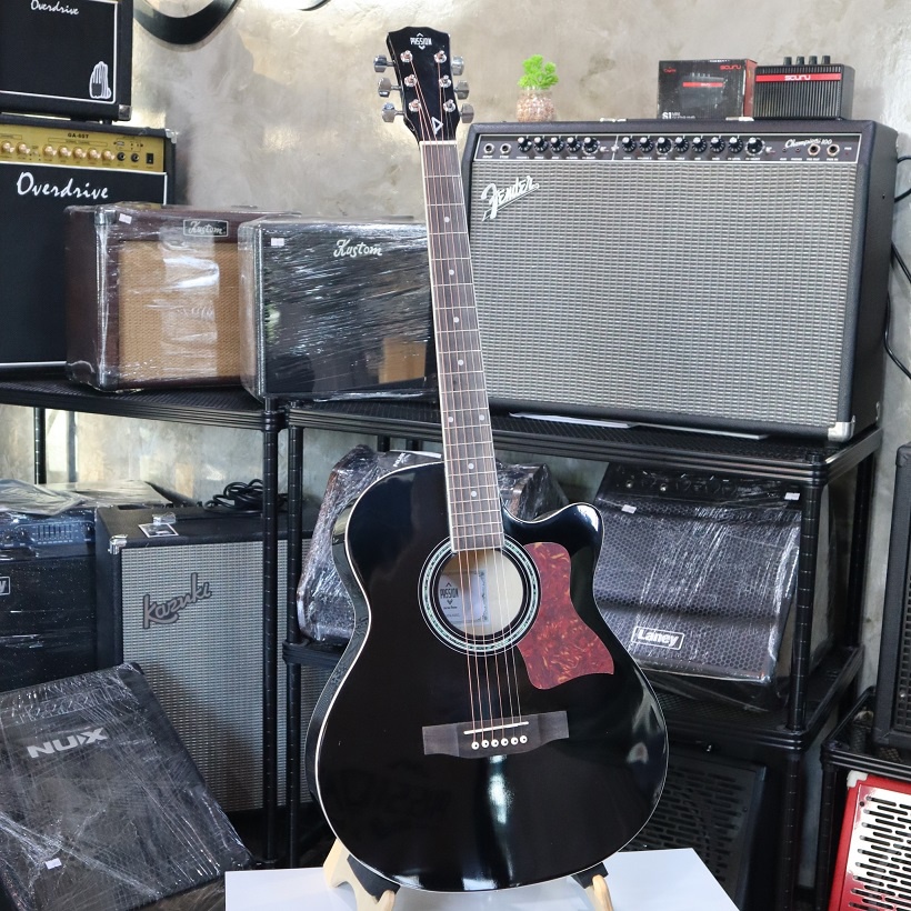 Passion กีต้าร์โปร่ง รุ่น APS-408C สีดำ ขนาด 40 นิ้ว