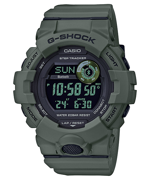 G-Shock Step Tracker and Bluetooth ของใหม่แท้100% รับประกัน 1 ปี รุ่น GBD-800UC-3