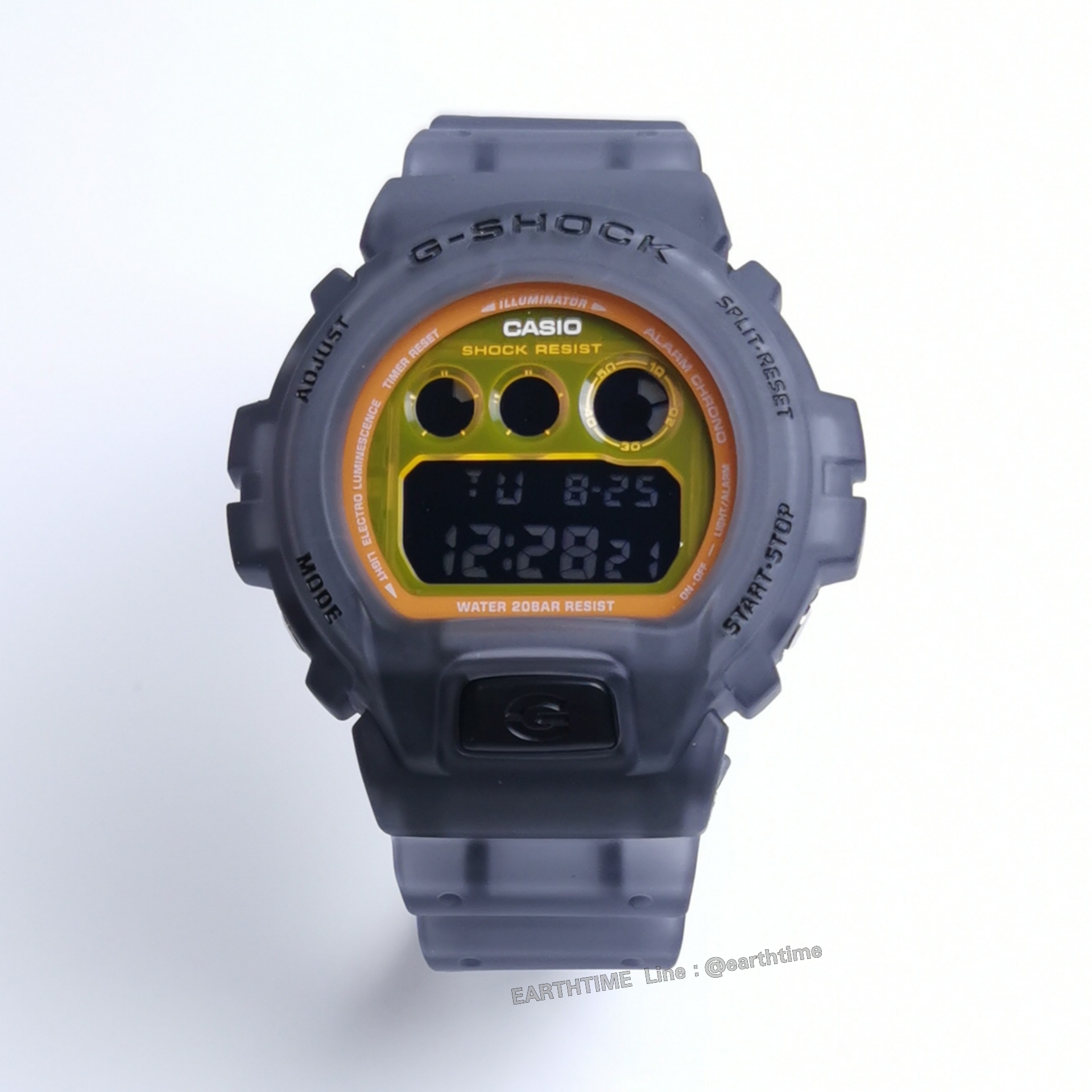 G-Shock Color Skeleton Series with Fluorescent Accents ของใหม่แท้100% รุ่น DW-6900LS-1