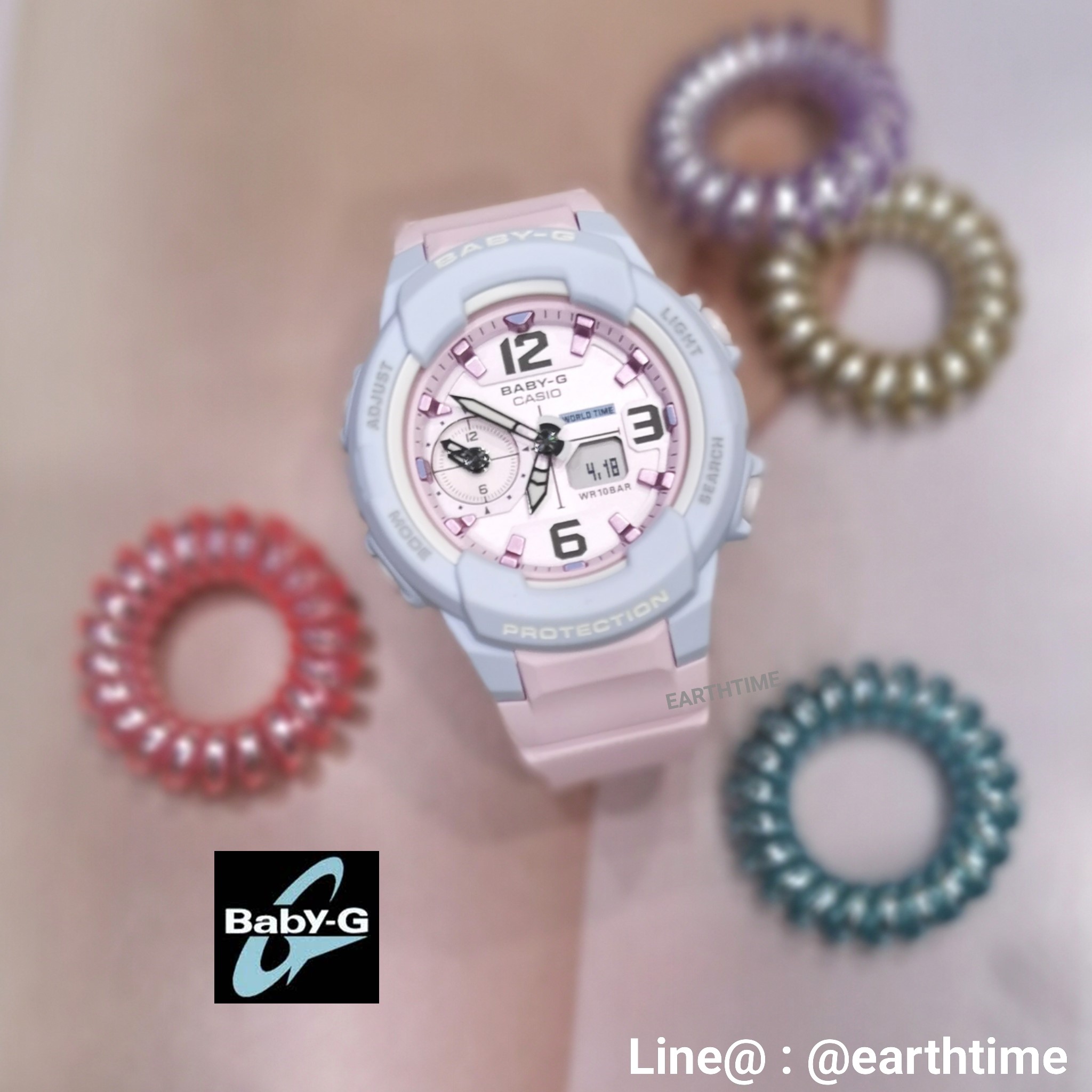 Baby-G ของใหม่แท้100% รับประกัน 1 ปี BGA-230PC-2BDR