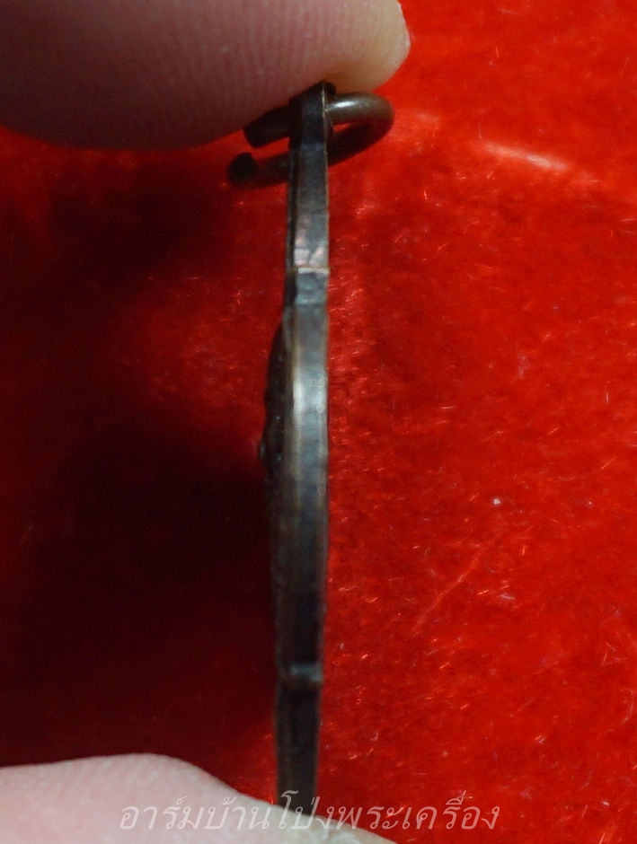 พระครูมูล วัดหนองปลาหมอ งานผูกพัทธสีมา ปี๒๕๓๕ เนื้อทองแดง(องค์ที่2)