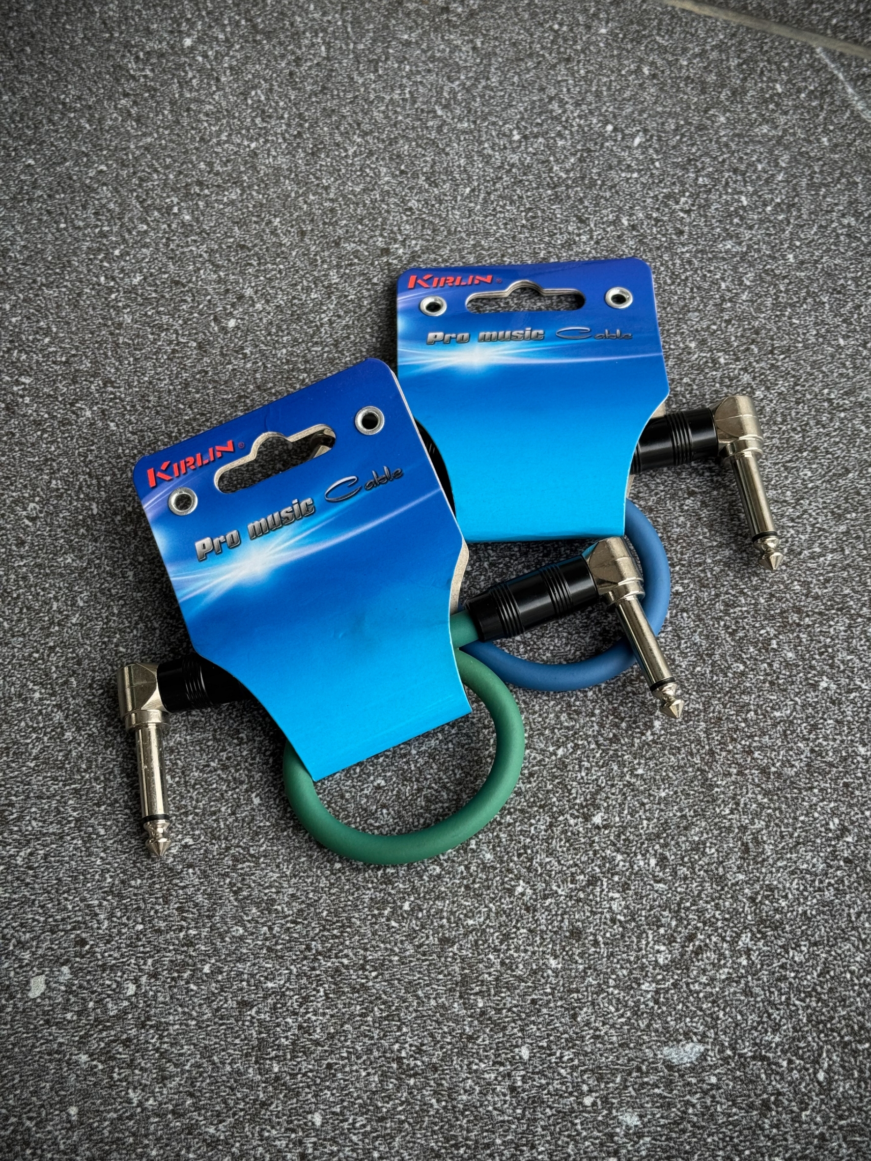 สายพ่วงเอฟเฟค Kirlin รุ่น IPC-203B สายแจ็คสำหรับต่อเอฟเฟค ความยาว 20CM คุณภาพดี สัญญาณเสถียร