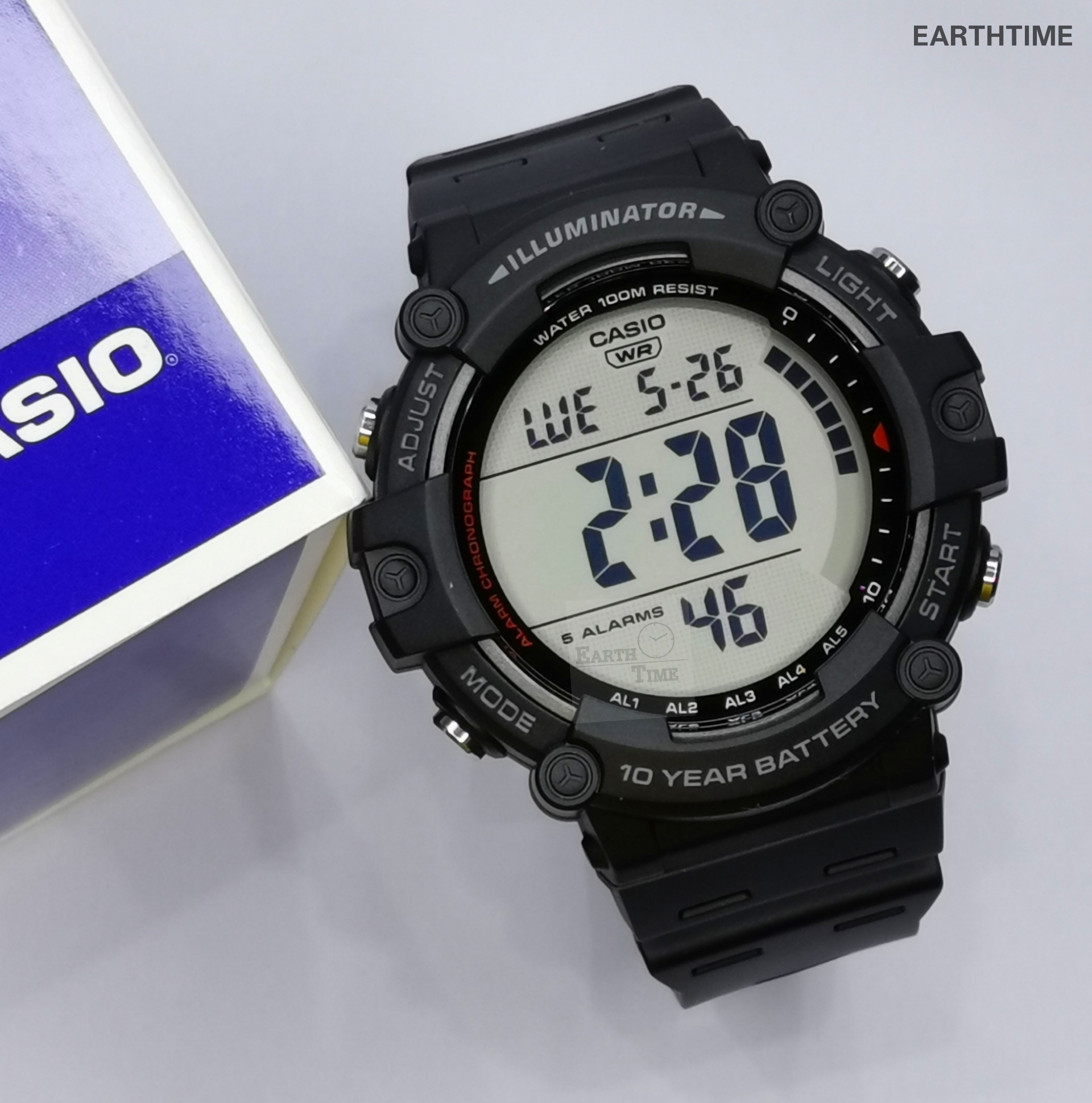AE-1500WH-1A l CASIO สายเรซิ่น