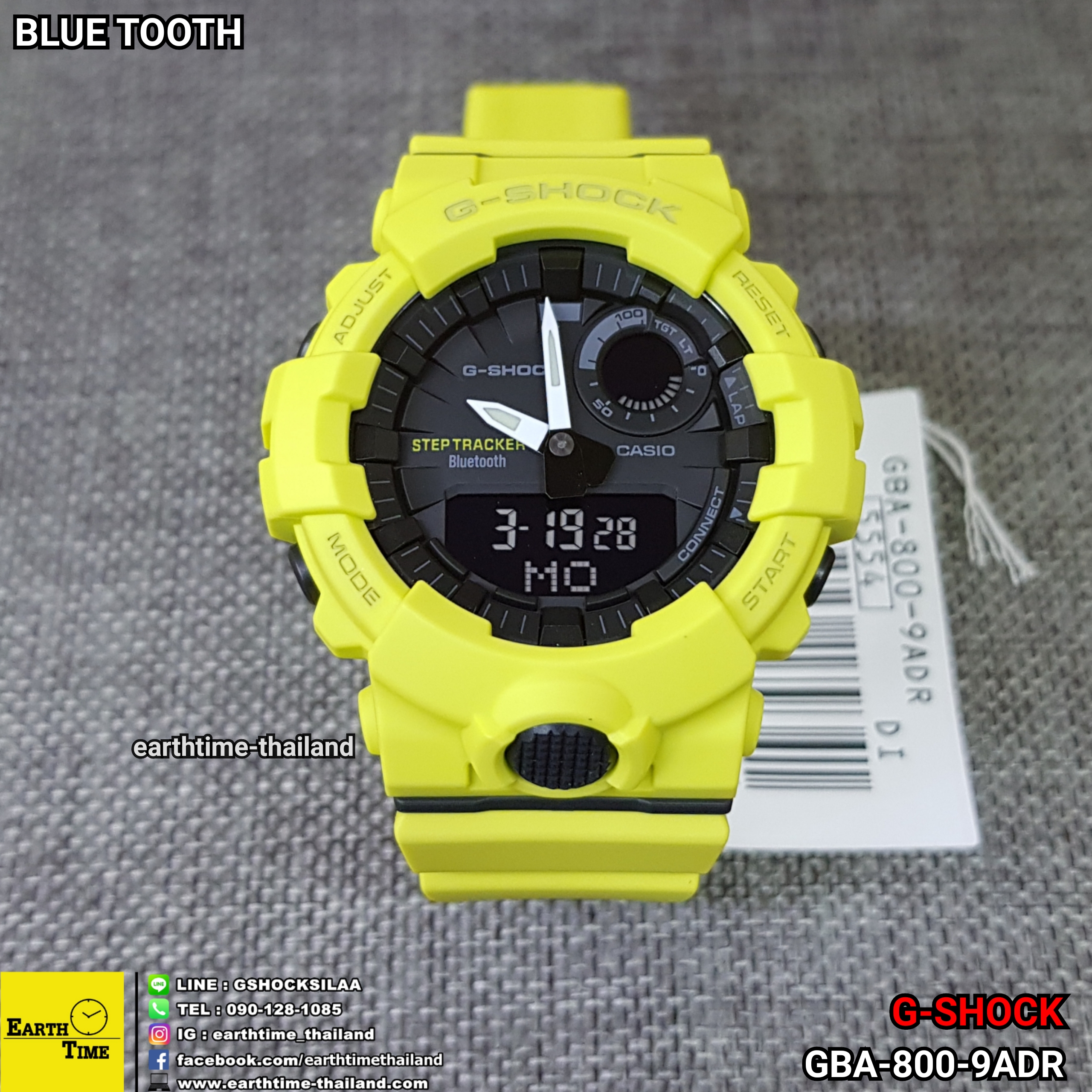 G-Shock Step Tracker and Bluetooth ของใหม่แท้100% รับประกัน 1 ปี รุ่น GBA-800-9ADR