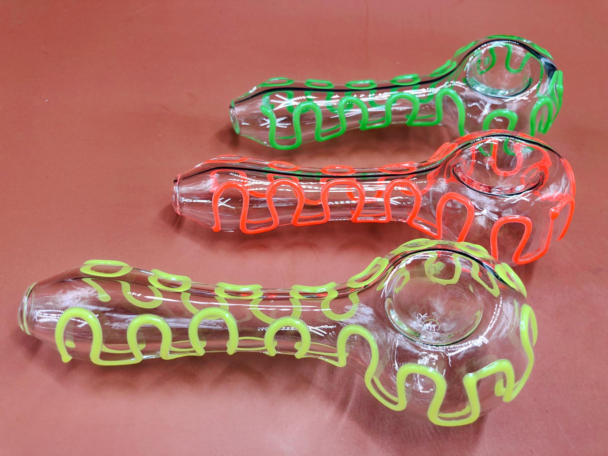 Neon Glass Pipe (5 Inch)