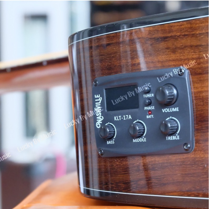 กีต้าร์โปร่งไฟฟ้า หน้าไม้แท้ Nashville L-T20S-41-EQ ขนาด 41 นิ้ว