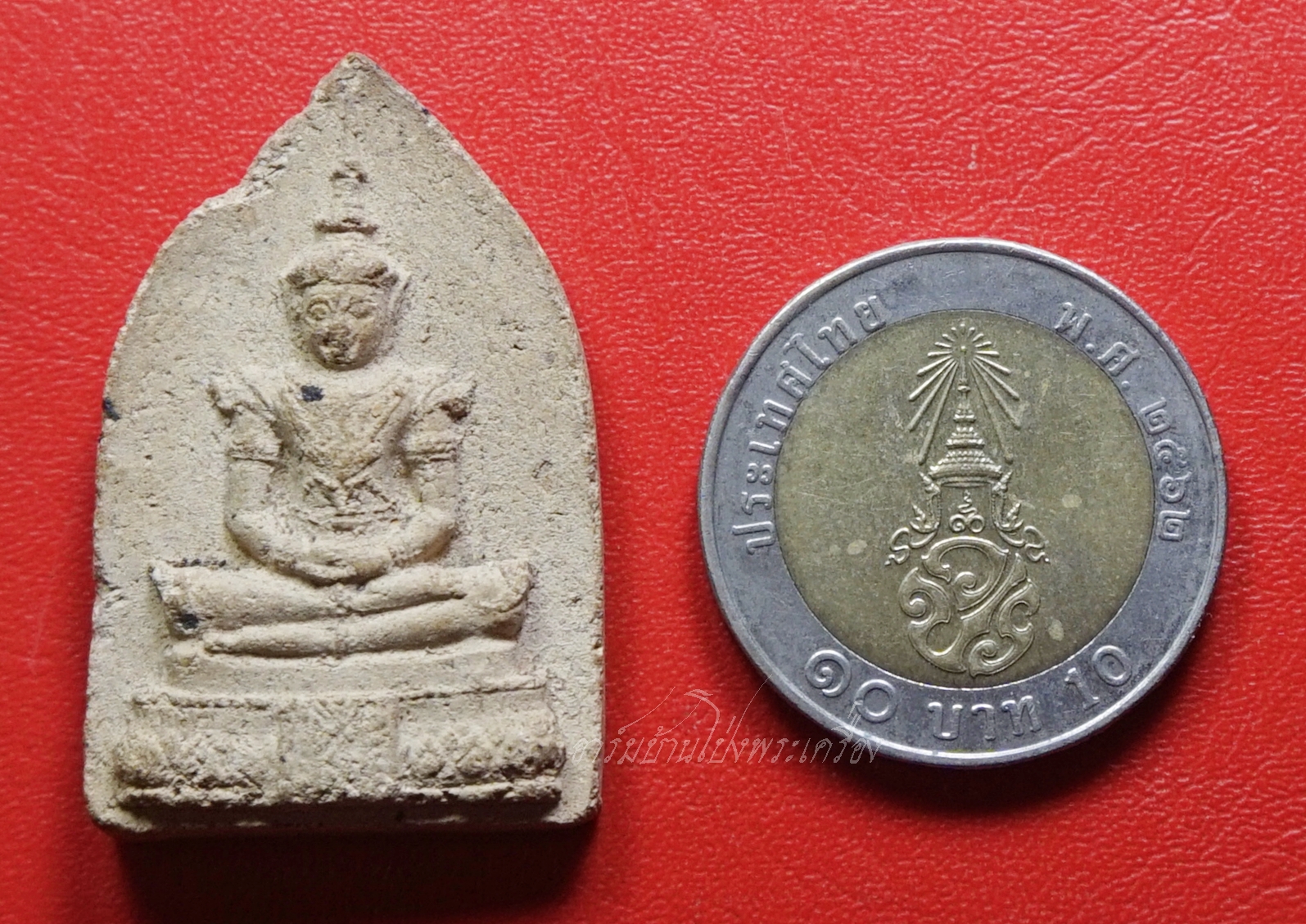 พระแก้วมรกต วัดบ้านโป่ง พิธียิ่งใหญ่ที่สุด เนื้อว่าน ปี๒๕๐๙ มวลสารดี พิธีดีมาก เกจิดังร่วมเสกมากที่สุด พิมพ์ใหญ่(องค์ที่10)