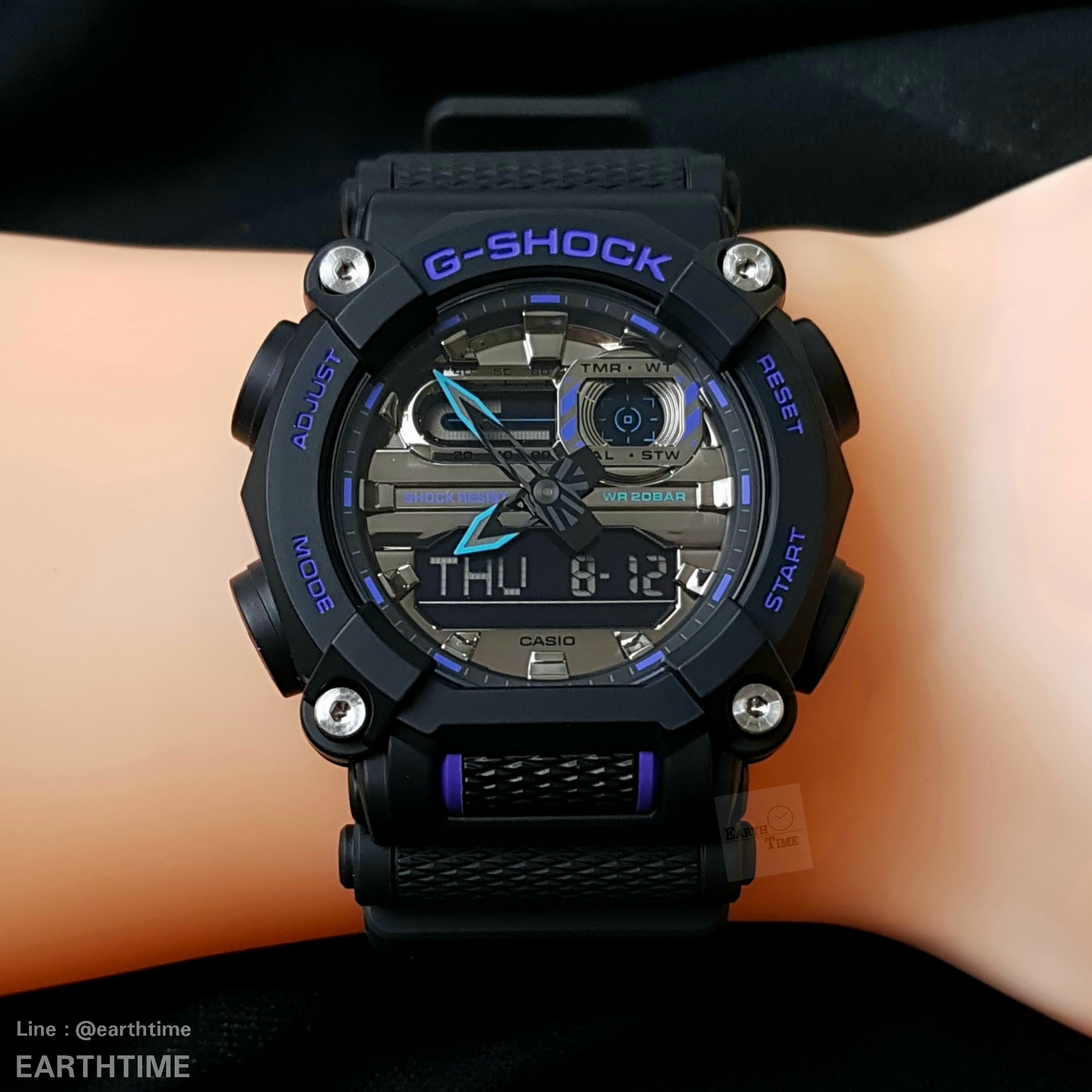 G-Shock GA-900AS-1A Metallic Dial Series ของใหม่แท้100%