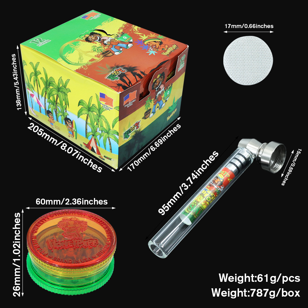 High Set Grinders + Glass Pipe