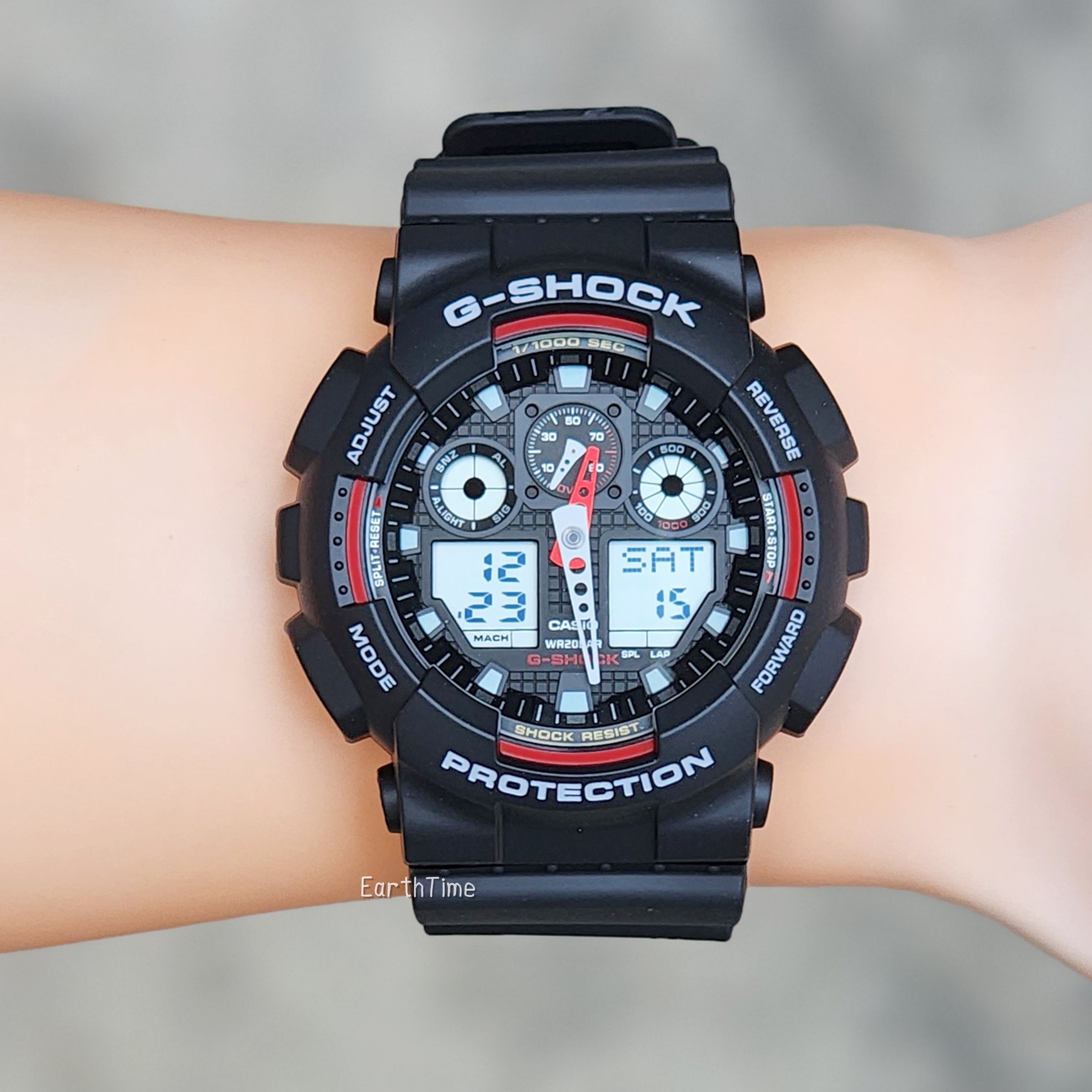 G-Shock ของใหม่แท้100% รับประกัน 1 ปี GA-100-1A4DR