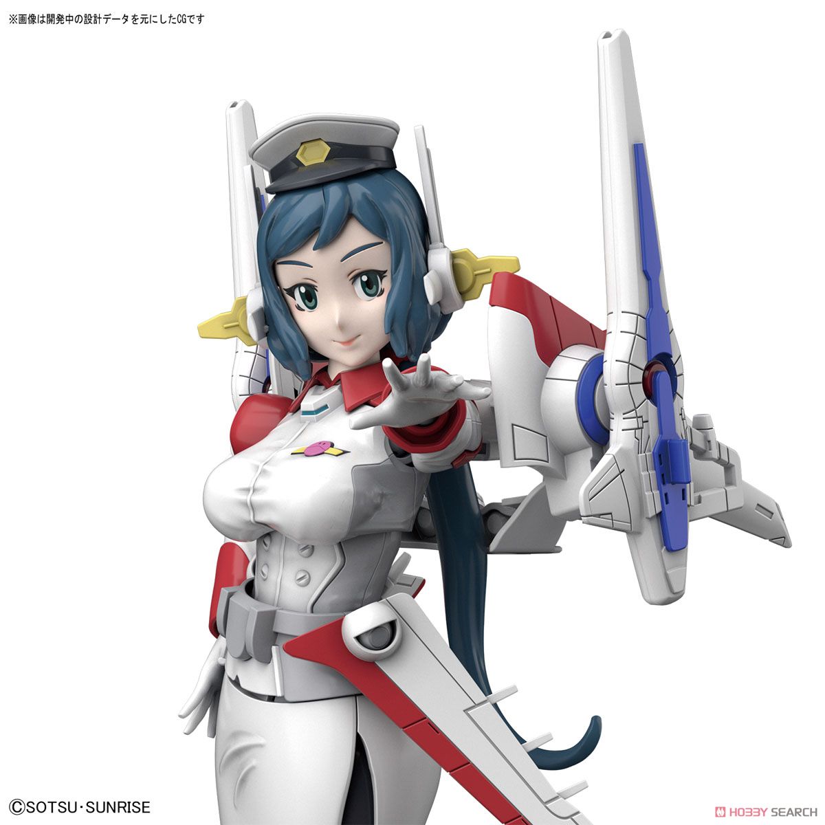 (Bandai) HGBF 1/144 Mrs. Loheng-Rinko
