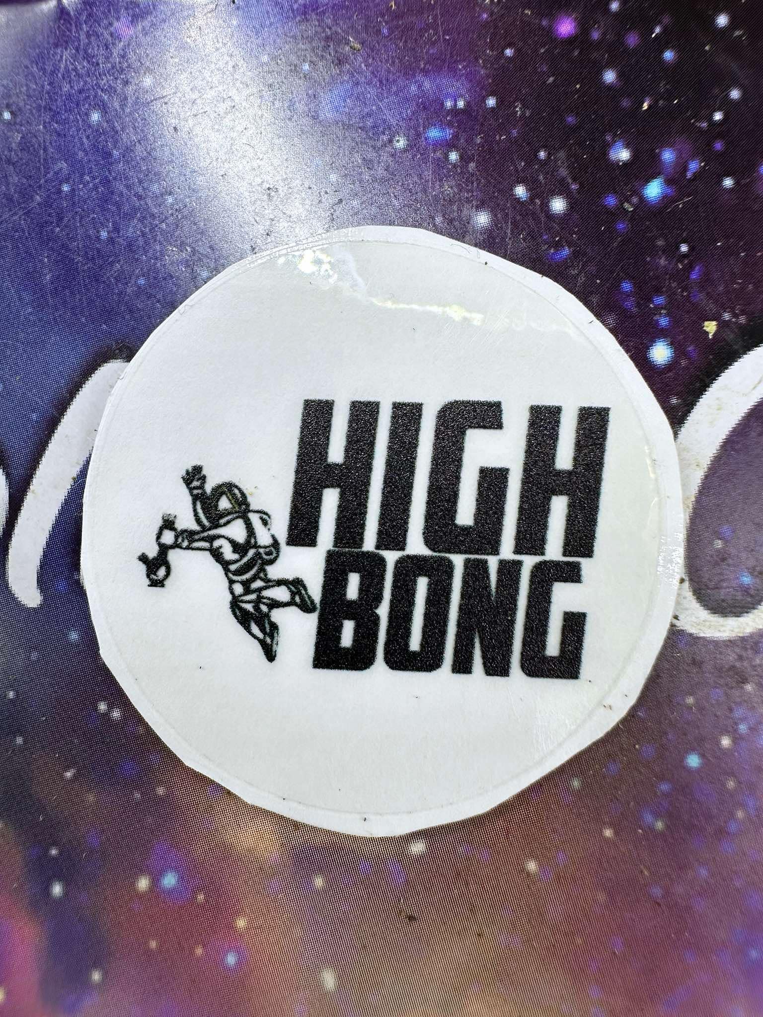 Sticker High Bong (1 แผ่น)