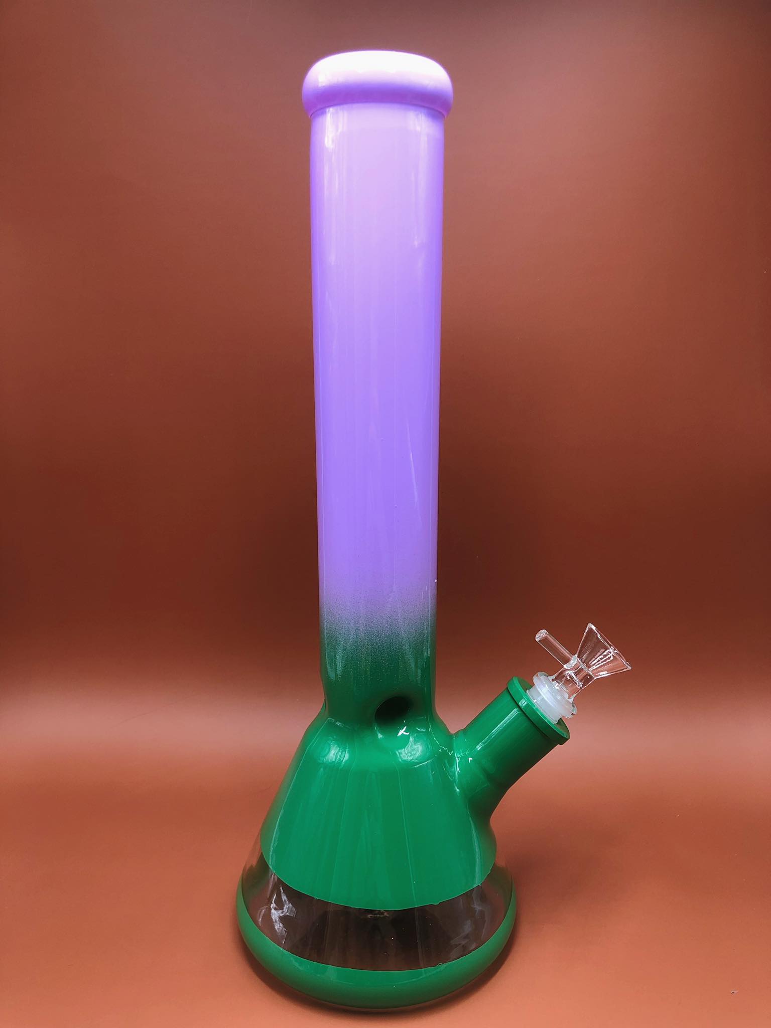 Green Pink Bong (7mm.)