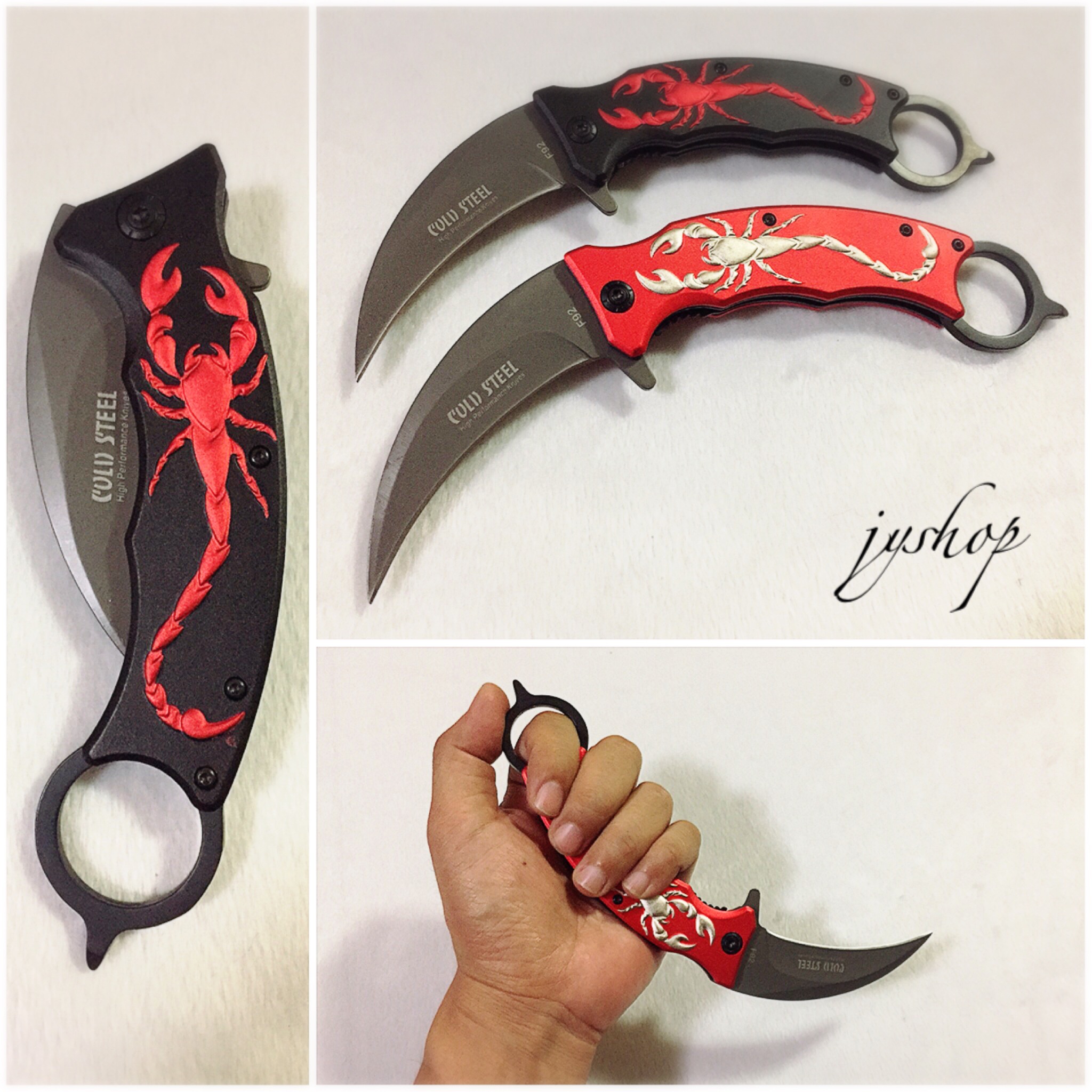 มีดคารัมบิต มีดควง Cold Steel F92