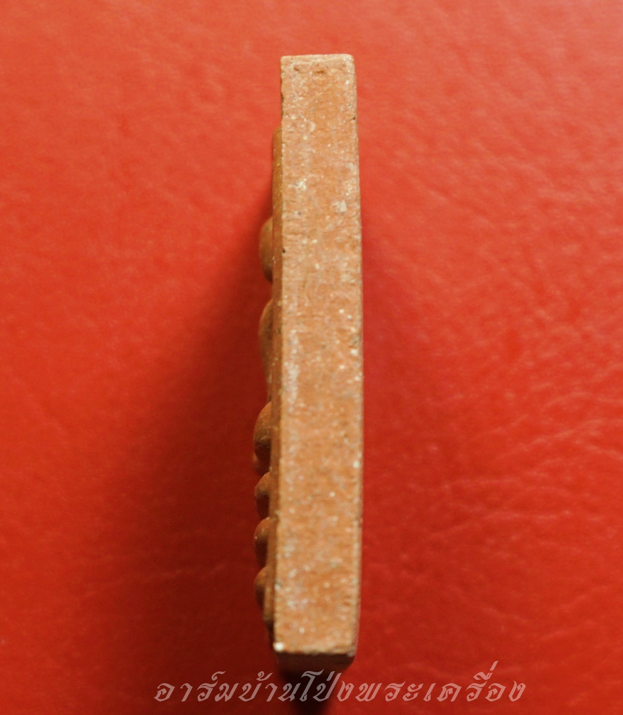 พระสมเด็จ หลวงพ่อทองกลึง วัดเจดีย์หอย จ.ปทุมธานี ปี๒๕๔๐ เนื้อผงสีส้ม หลังยันต์(องค์ที่1)