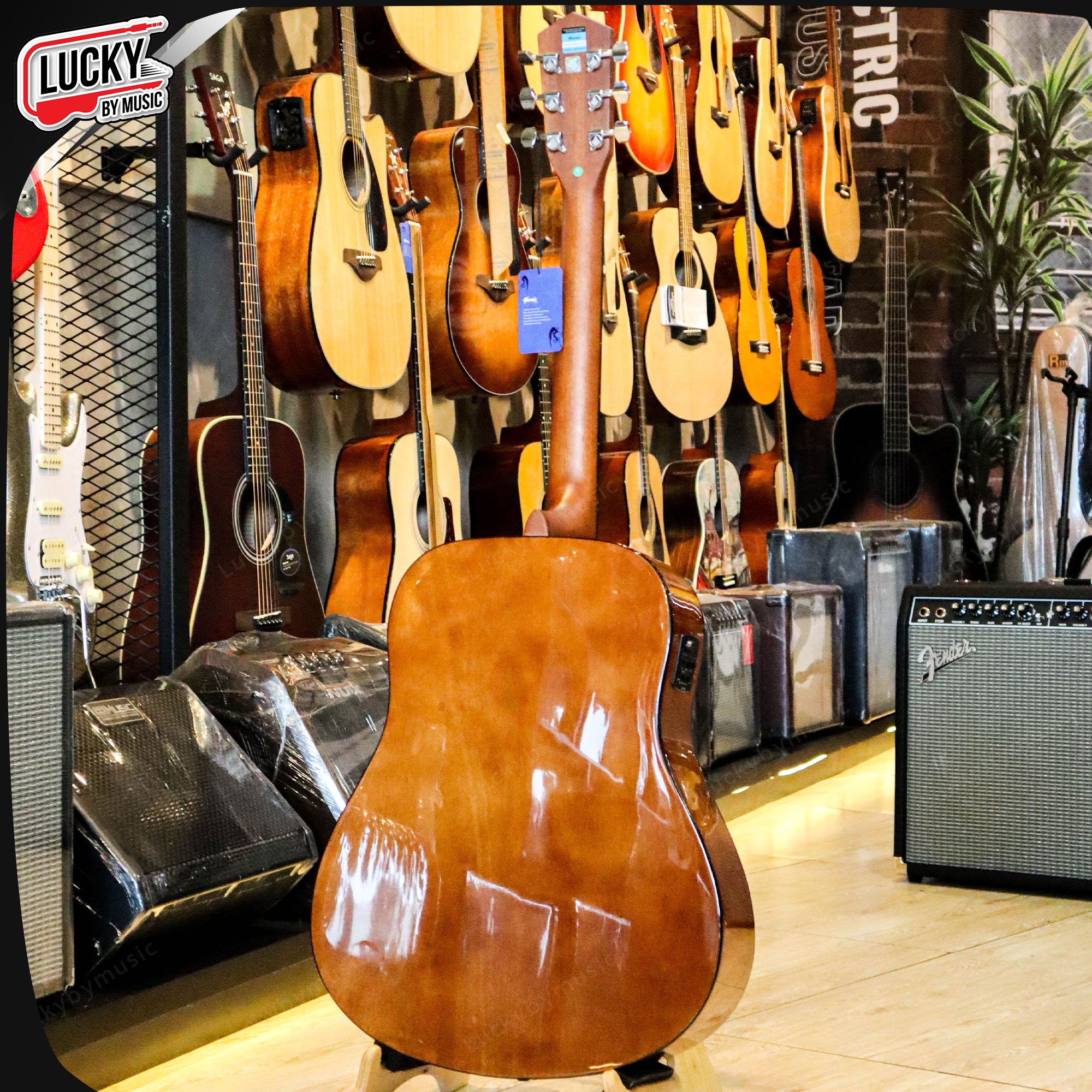 กีตาร์โปร่งไฟฟ้า Mantic รุ่น GT310 ขนาด 41 นิ้ว กีต้าร์โปร่ง พร้อมภาคไฟฟ้า GT-4 แถมฟรี กระเป๋า ปิ๊ก4อัน ประแจ