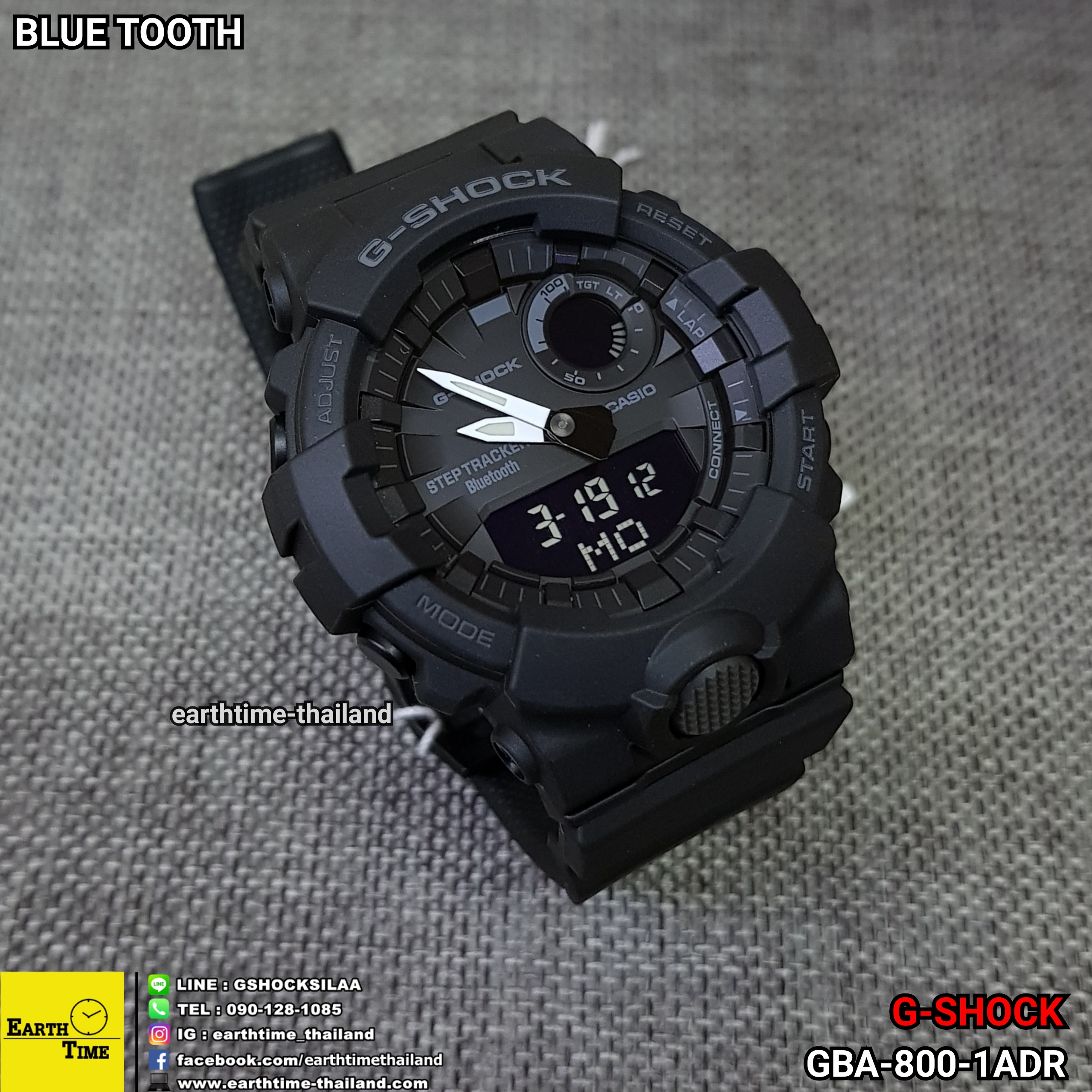 G-Shock Step Tracker and Bluetooth ของใหม่แท้100% รับประกัน 1 ปี รุ่น GBA-800-1ADR