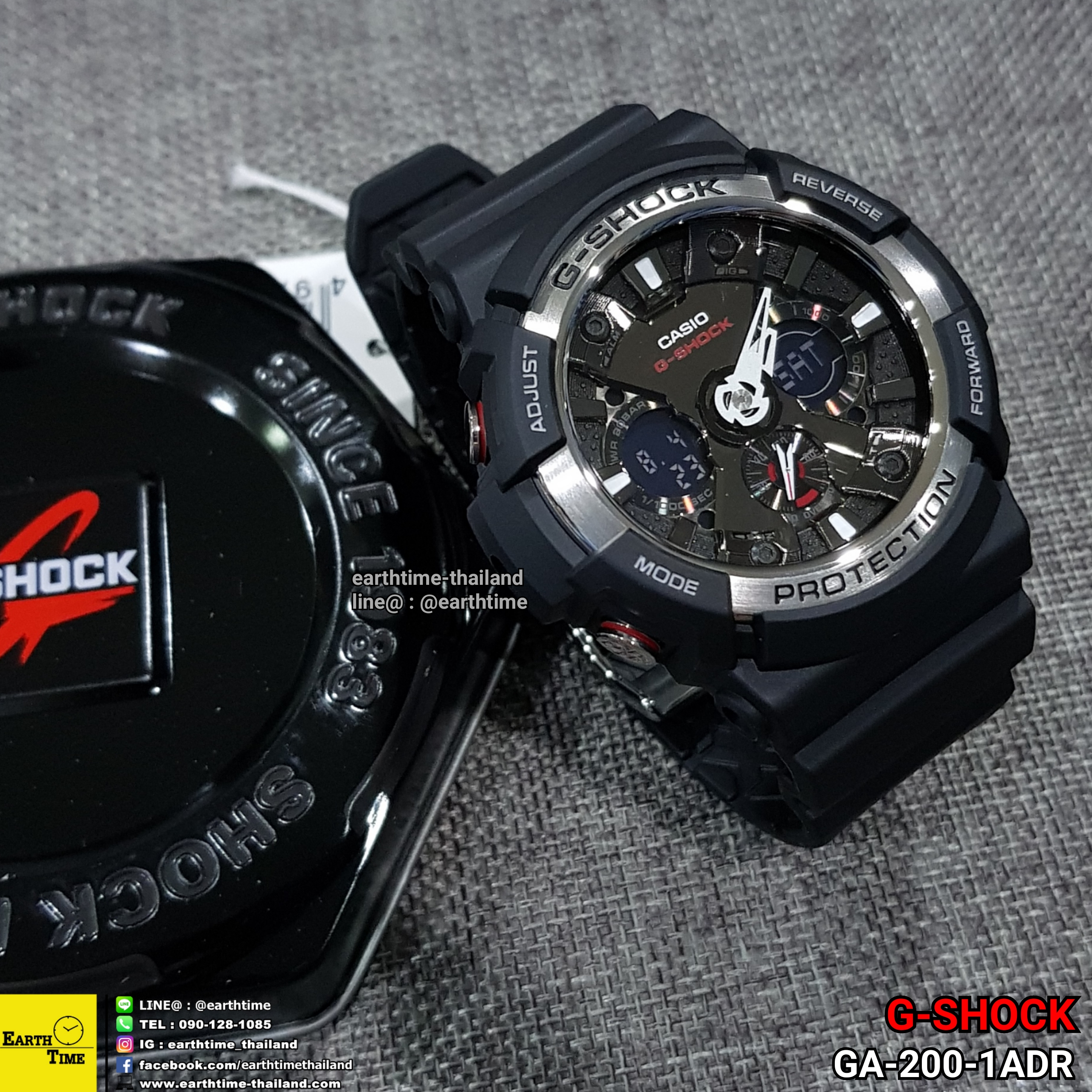 G-Shock ของใหม่แท้100% รับประกัน 1 ปี GA-200-1ADR