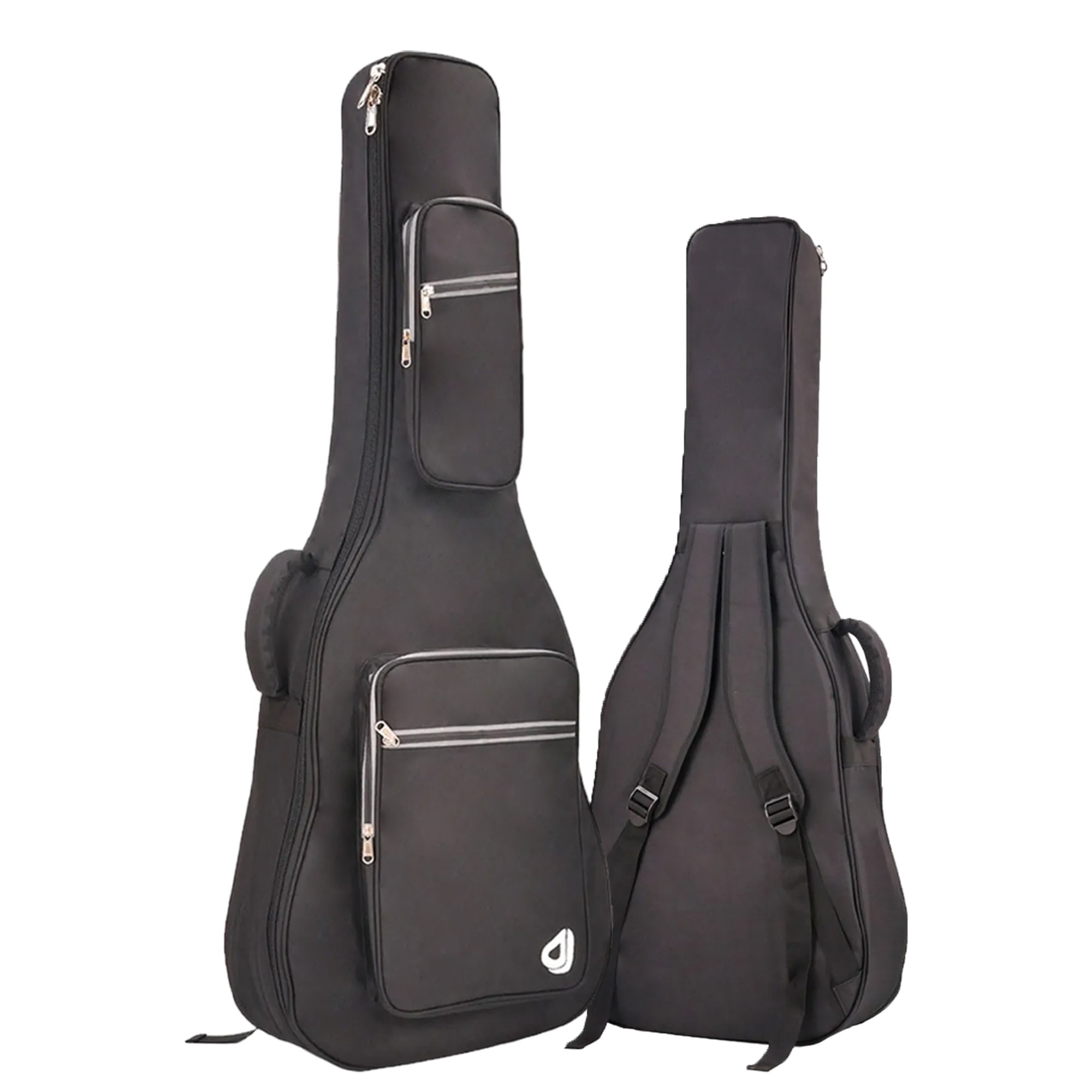 ซอฟเคสกีตาร์โปร่ง D&J 41 นิ้ว สีดำ มีหูหิ้ว/สะพายหลัง กระเป๋ากีต้าร์โปร่ง บุฟองน้ำอย่างดี คุณภาพดี