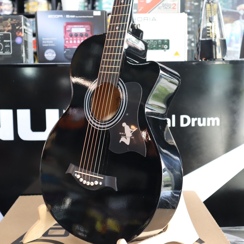 Martin lee กีต้าร์โปร่ง รุ่น ML-38C สีดำ