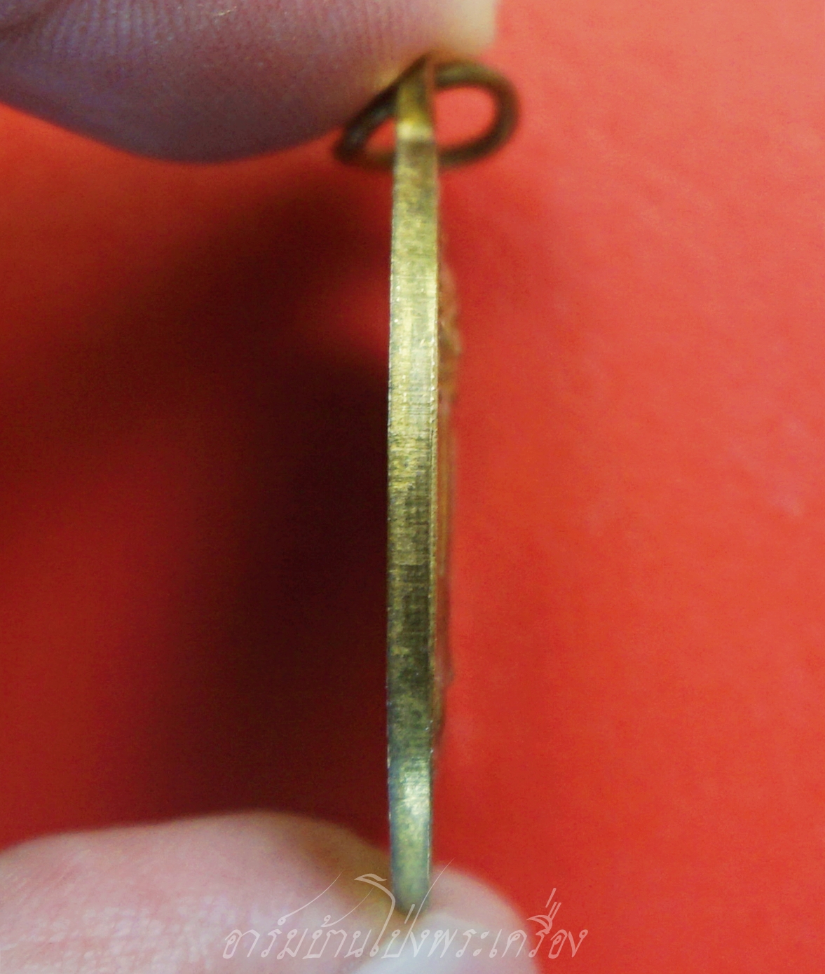 หลวงพ่อคิ้ม วัดหนองเสือ รุ่นสมณศักดิ์ชั้นเอก ปี๒๕๕๘ เนื้อทองแดงผิวไฟ(องค์ที่1)