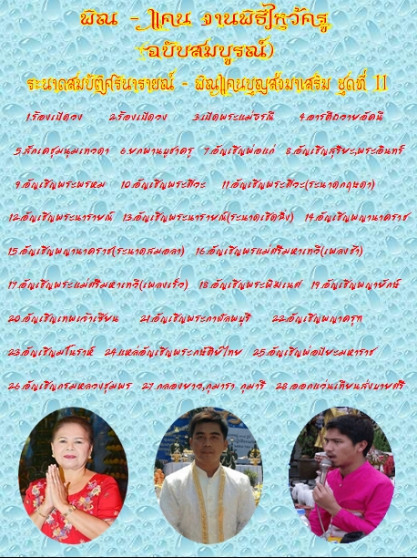 พิณแคนบุญส่งมาเสริม ชุดที่ 11