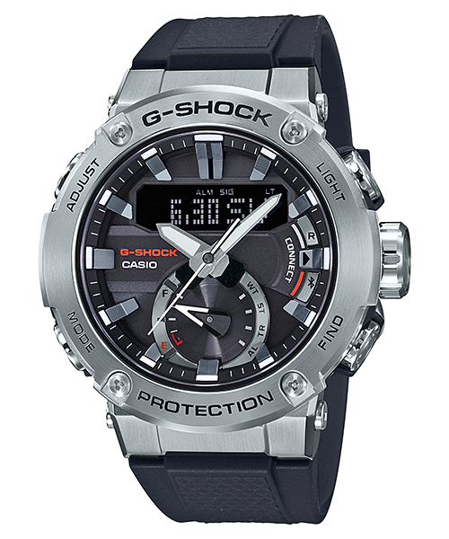 G-Shock G-STEEL Bluetooth Carbon Core Guard ของใหม่แท้100% รับประกัน 1 ปี รุ่น GST-B200-1ADR