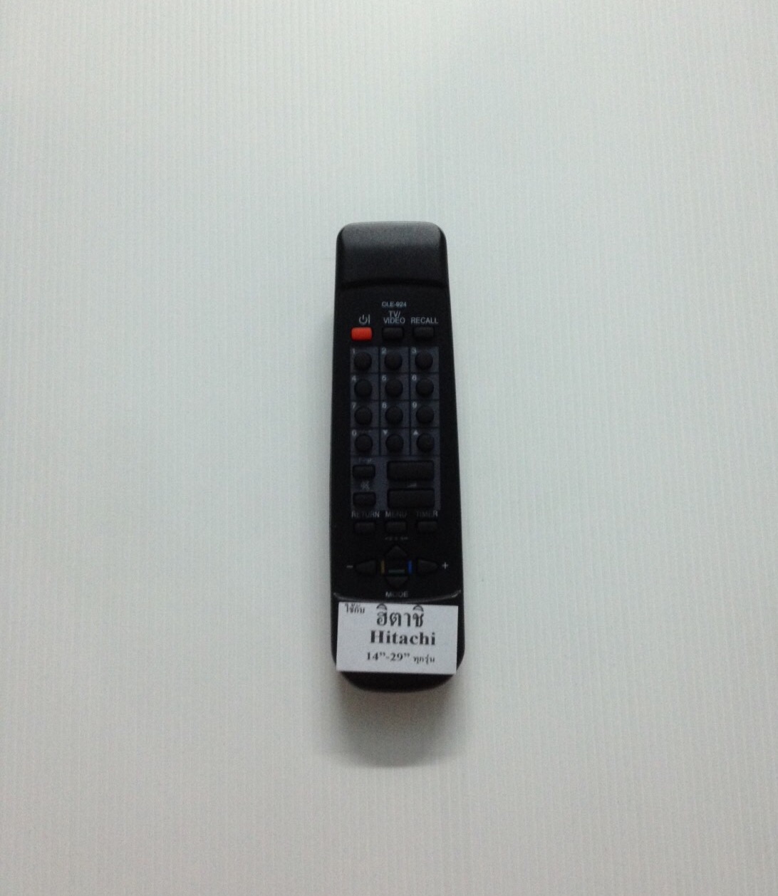 ​รีโมททีวีฮิตาชิ จอธรรมดา ​Hitachi CLE-924